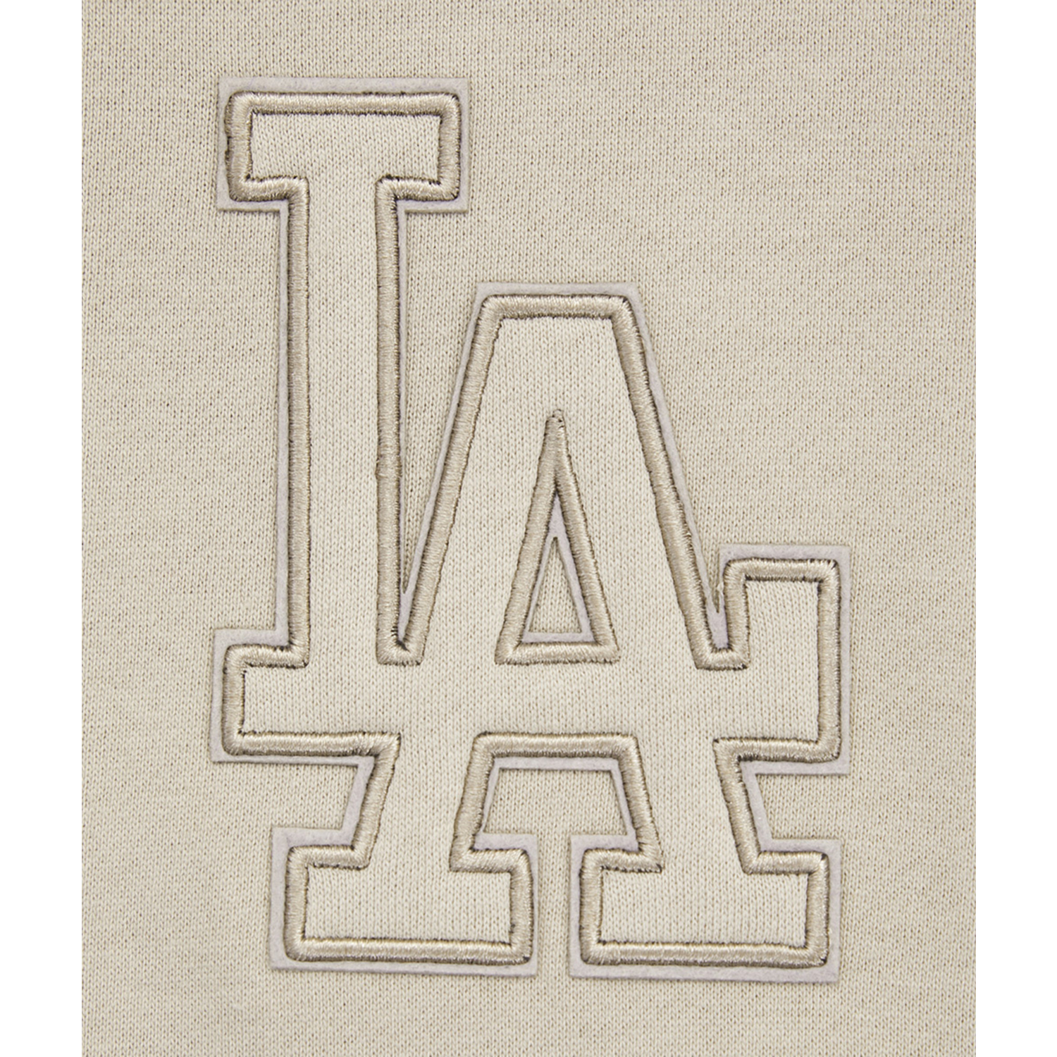 Pro Standard Dodgers Pullover Hoodie - Men's - Taupe