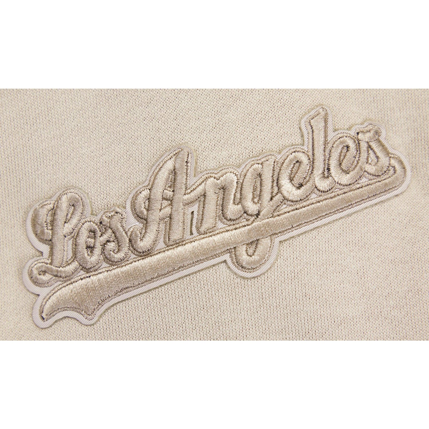 Pro Standard Dodgers Pullover Hoodie - Men's - Taupe