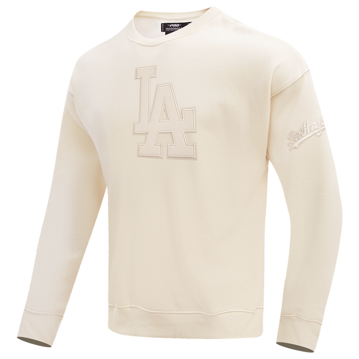 Pro Standard LOS ANGELES DODGERS SWEATSHIRT - Men's - Eggshell