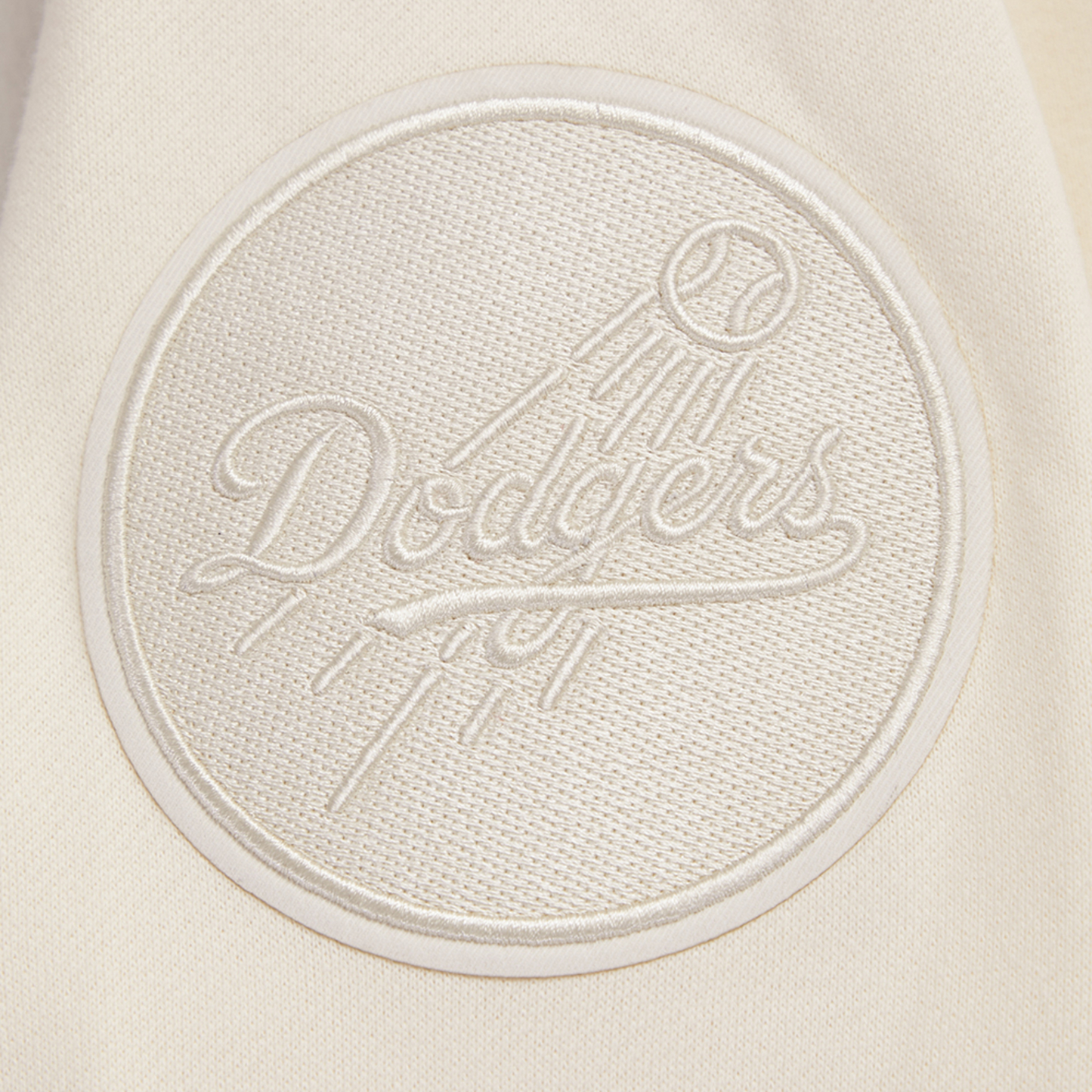Pro Standard LOS ANGELES DODGERS SWEATSHIRT - Men's - Eggshell