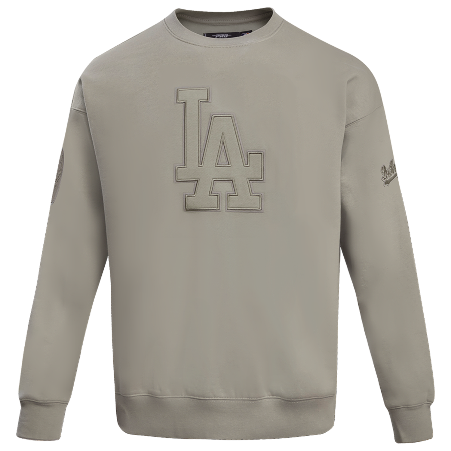 Pro Standard LOS ANGELES DODGERS SWEATSHIRT - Men's - Taupe