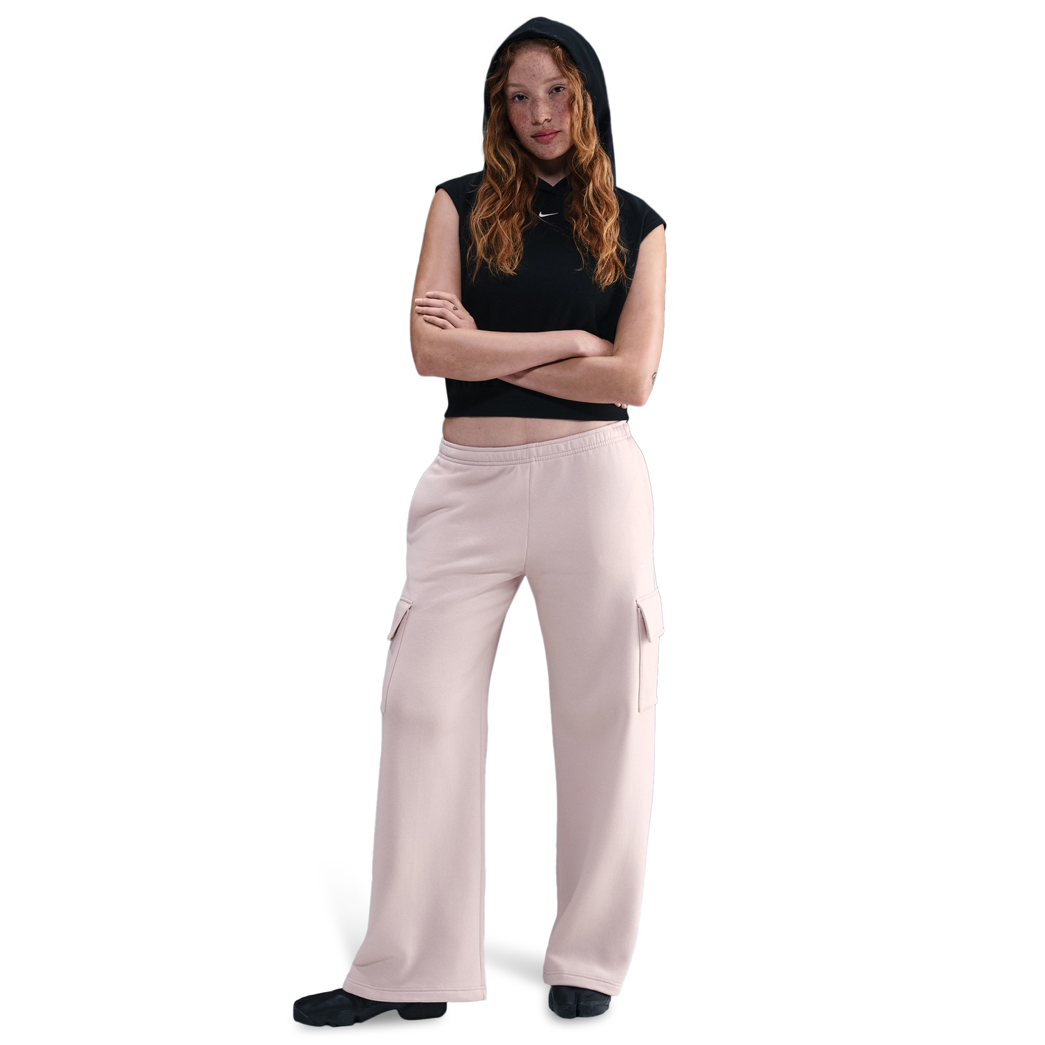 Nike NSW Phoenix Fleece Cargo - Women's - Pink/Pink