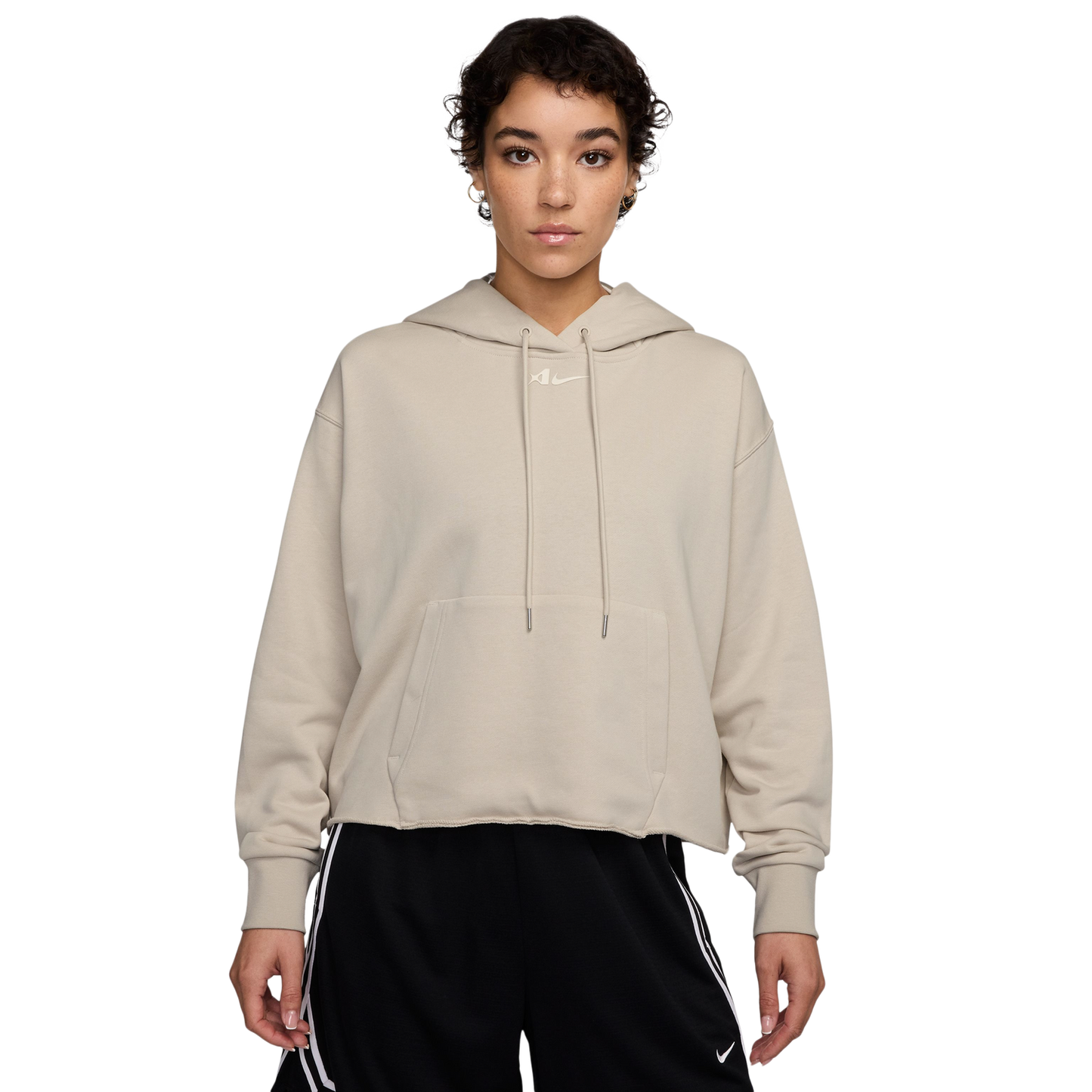 Nike Aja Dri-FIT Signature Hoodie - Women's - Tan