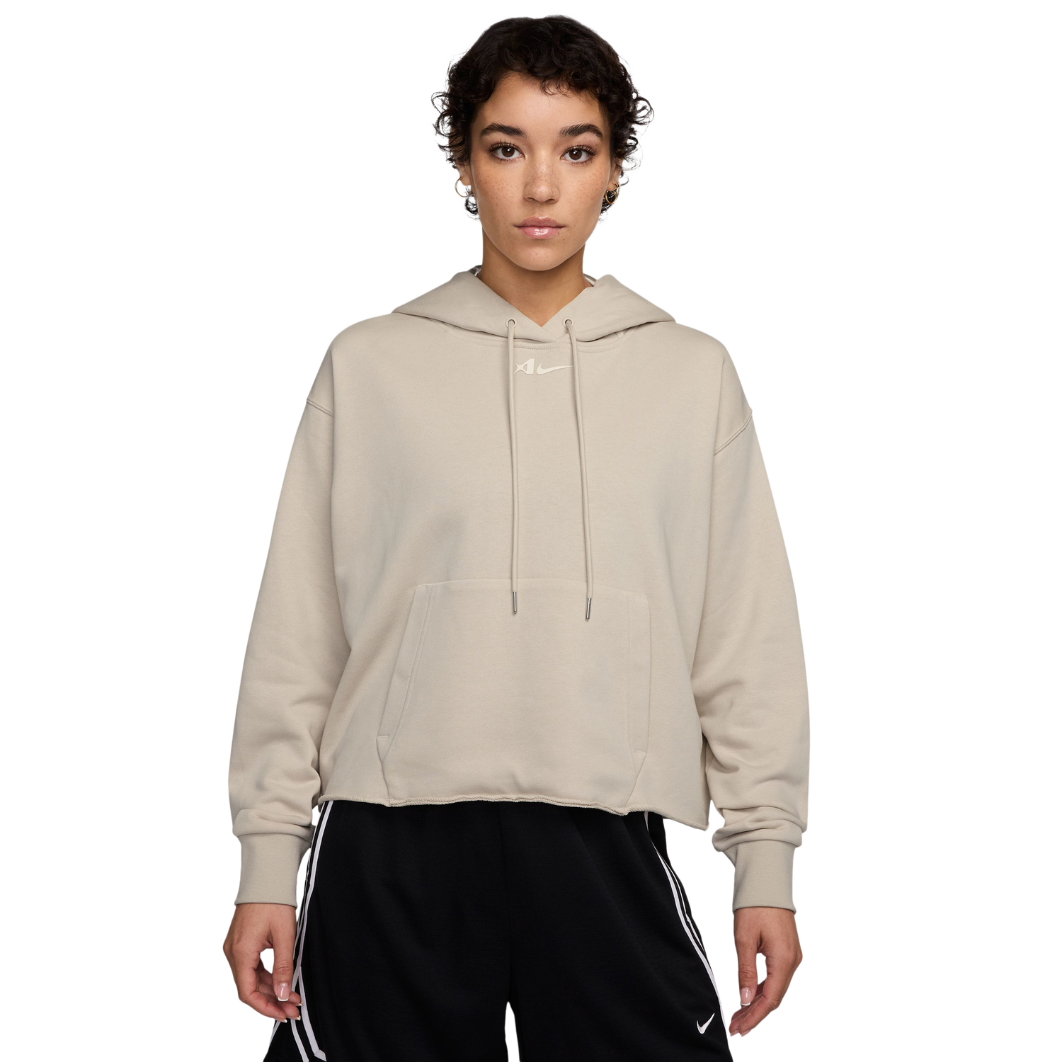 Nike Aja Dri-FIT Signature Hoodie - Women's - Tan