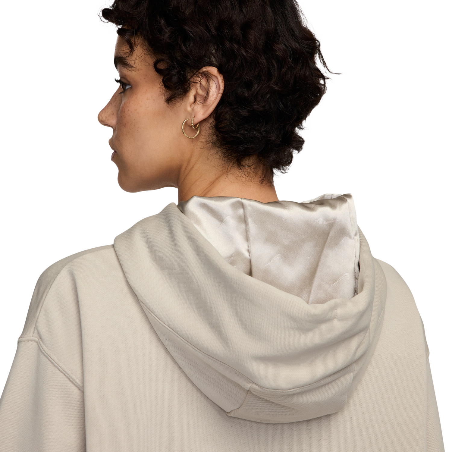 Nike Aja Dri-FIT Signature Hoodie - Women's - Tan
