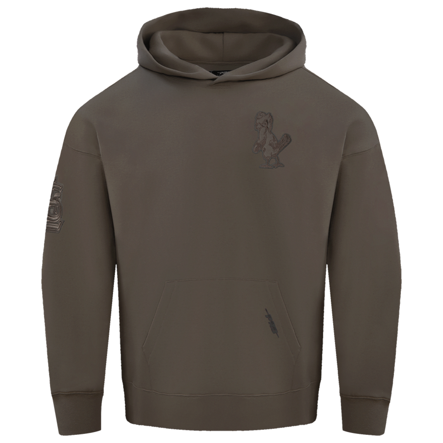 Pro Standard Cardinals Pullover Hoodie - Men's - Dark Taupe