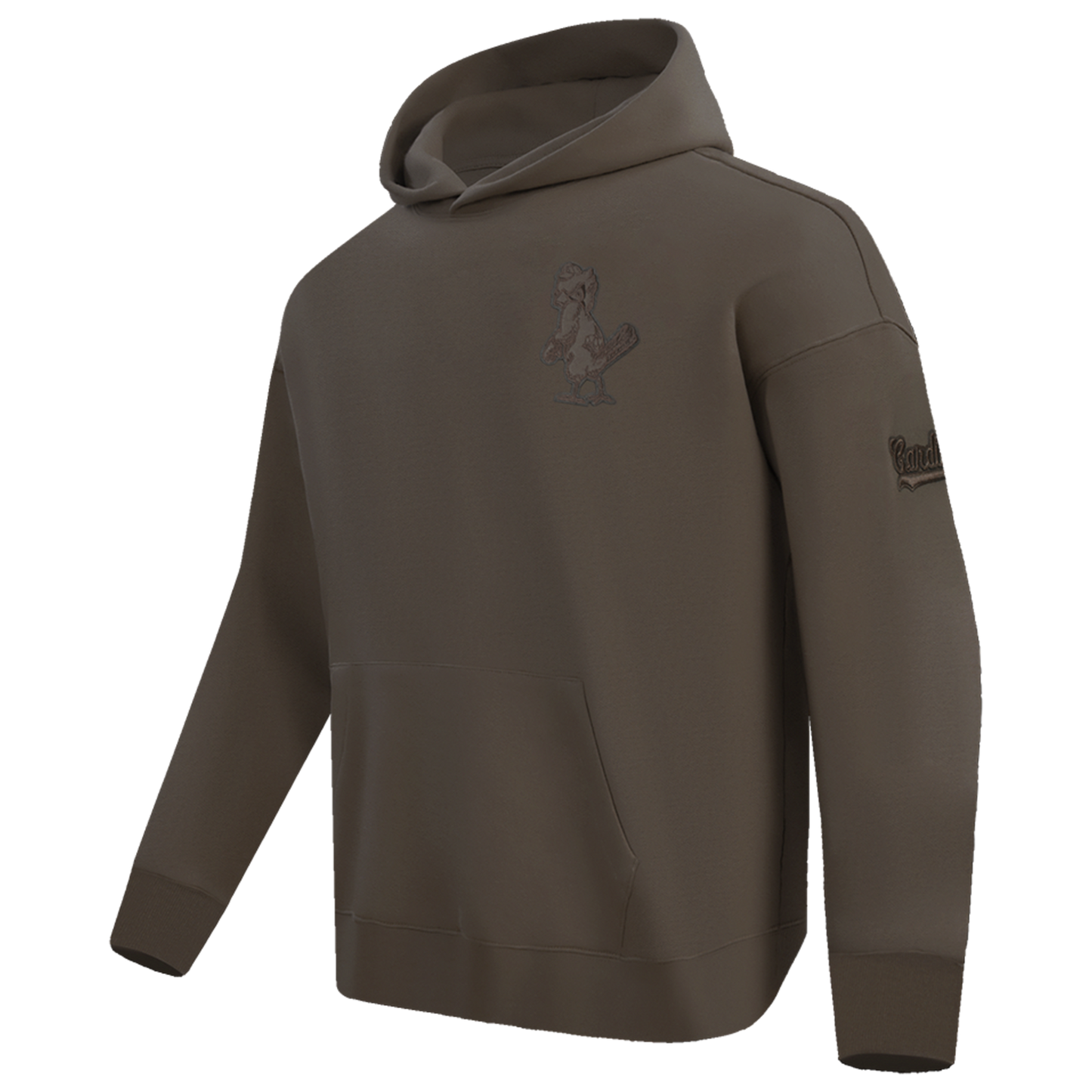 Pro Standard Cardinals Pullover Hoodie - Men's - Dark Taupe
