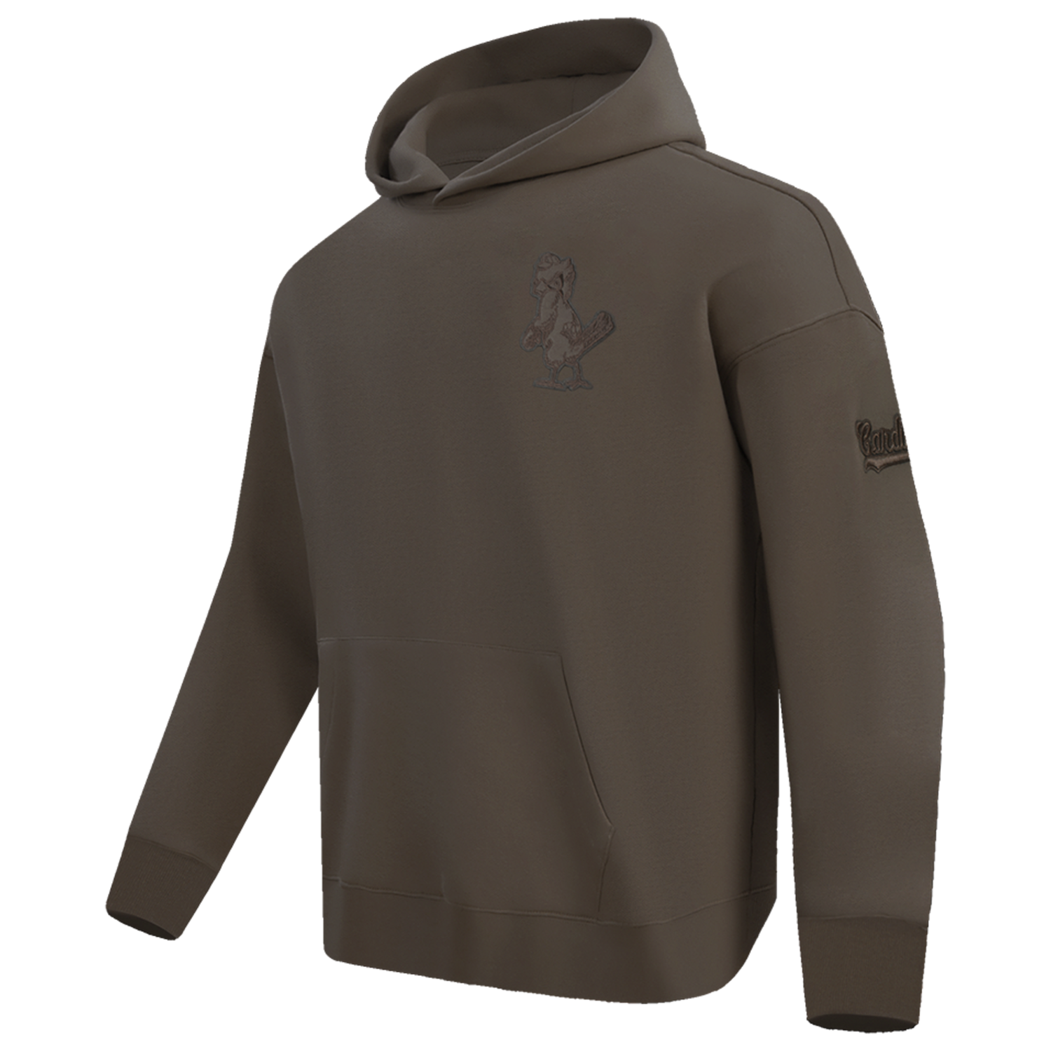 Pro Standard Cardinals Pullover Hoodie - Men's - Dark Taupe