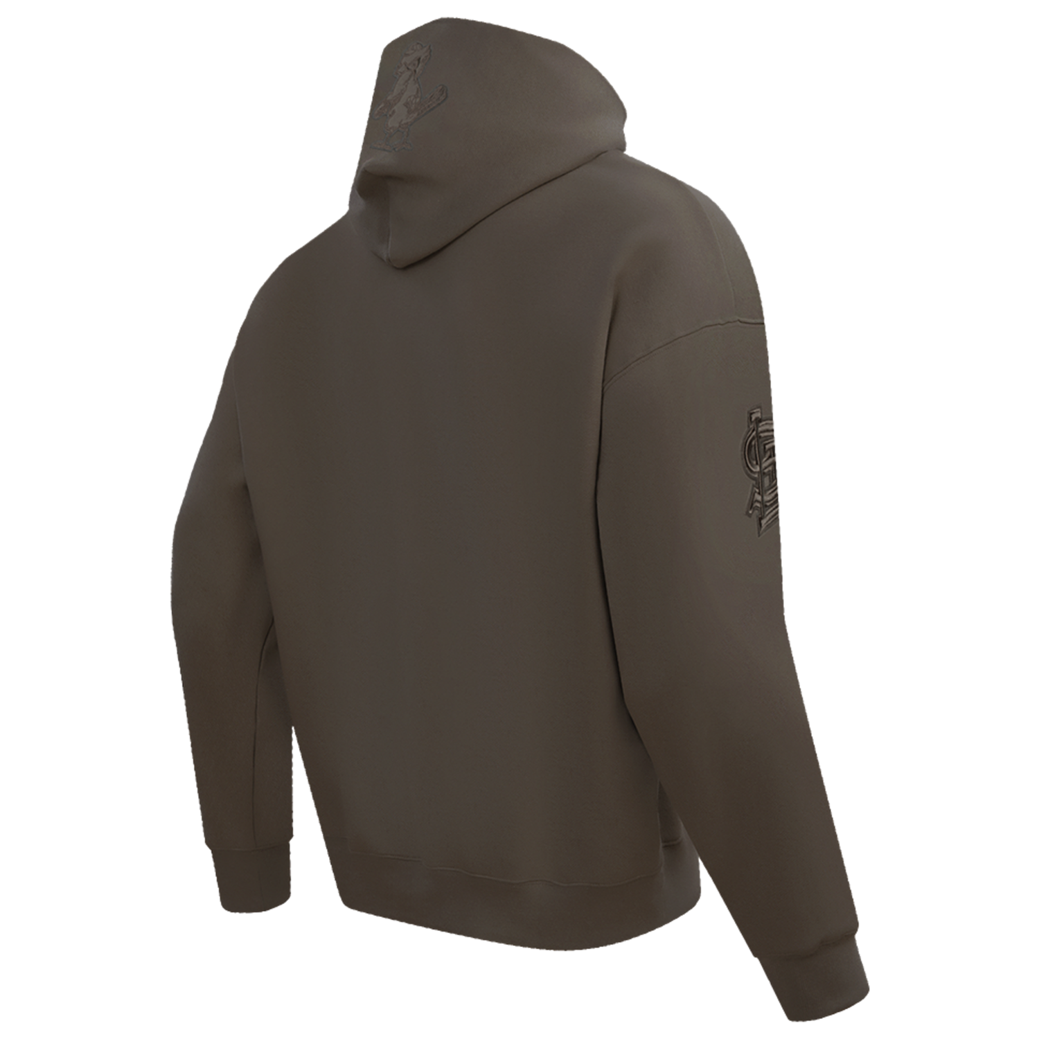Pro Standard Cardinals Pullover Hoodie - Men's - Dark Taupe
