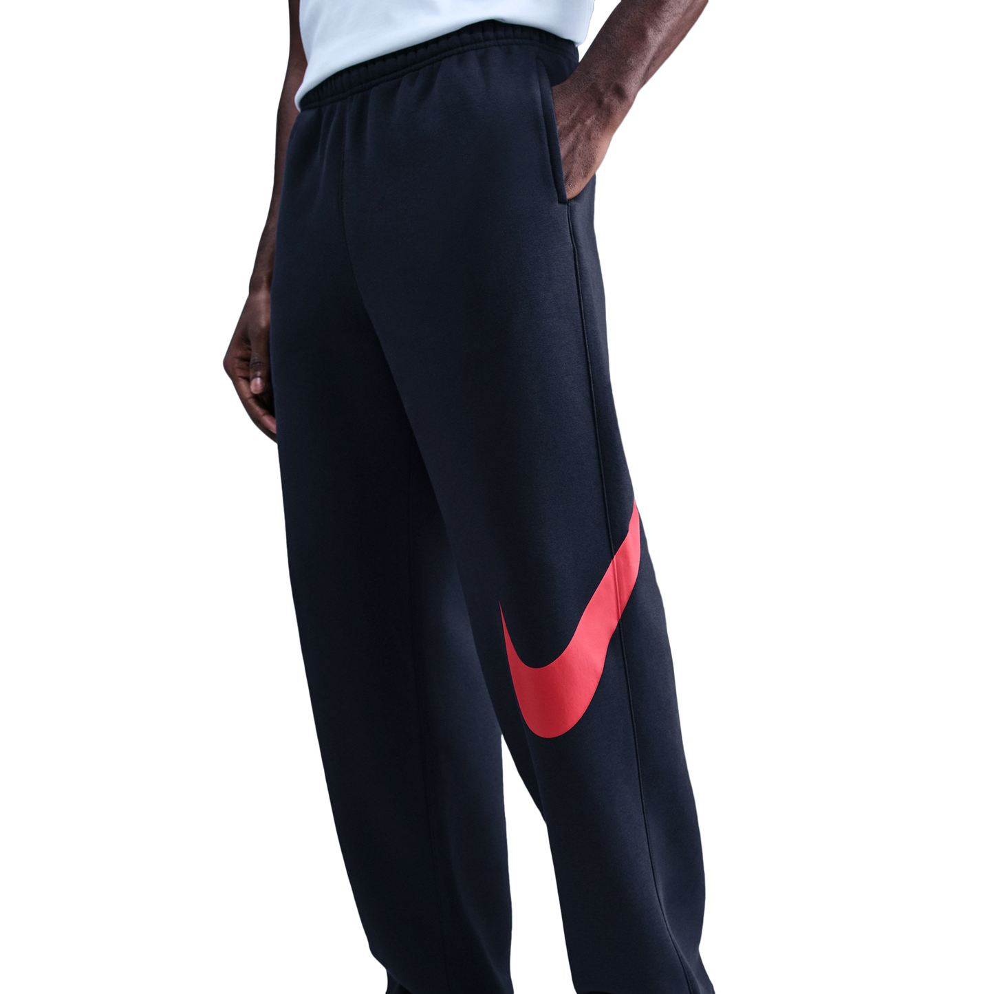 Nike Club BB Bungee Pants Performance Graphic - Men's - Red/Navy