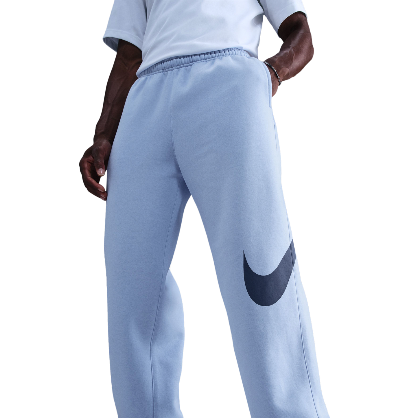 Nike Club BB Bungee Pants Performance Graphic - Men's - Navy/Carolina