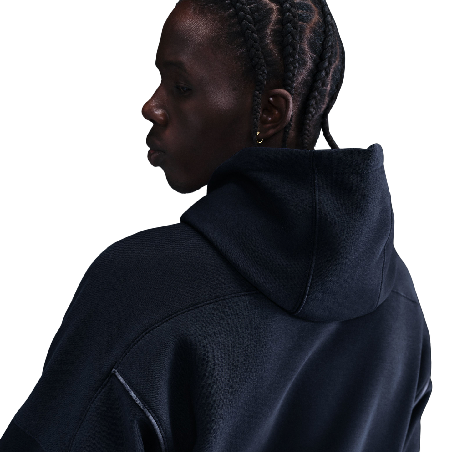 Nike NSW Pullover Hood  Performance Graphic - Men's - Navy/Navy