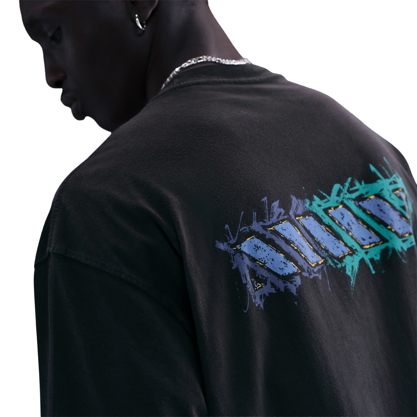 Nike NSW Max 90 DNAR Short Sleeve T-Shirt - Men's - Black/Multi