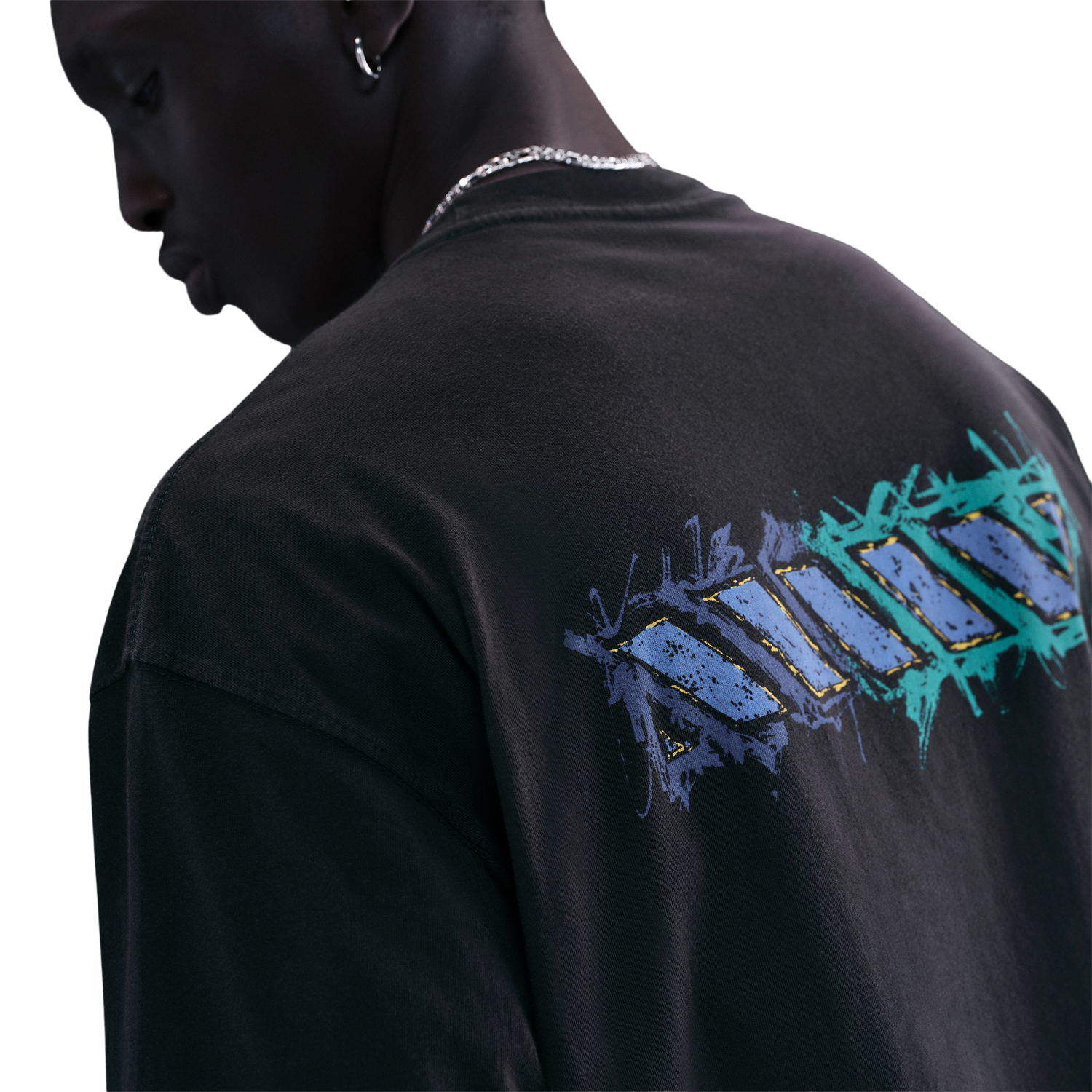 Nike NSW Max 90 DNAR Short Sleeve T-Shirt - Men's - Black/Multi