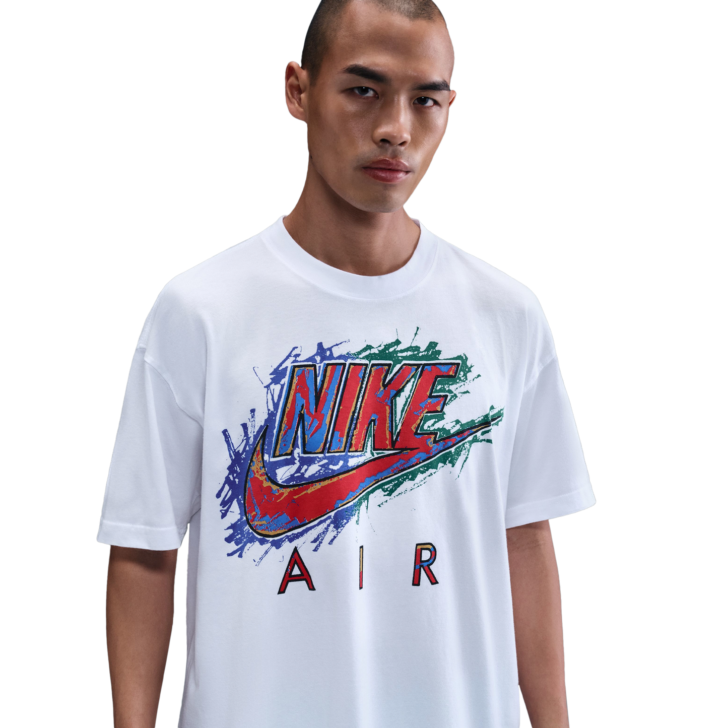 Nike NSW Max 90 DNAR Short Sleeve T-Shirt - Men's - White/Black