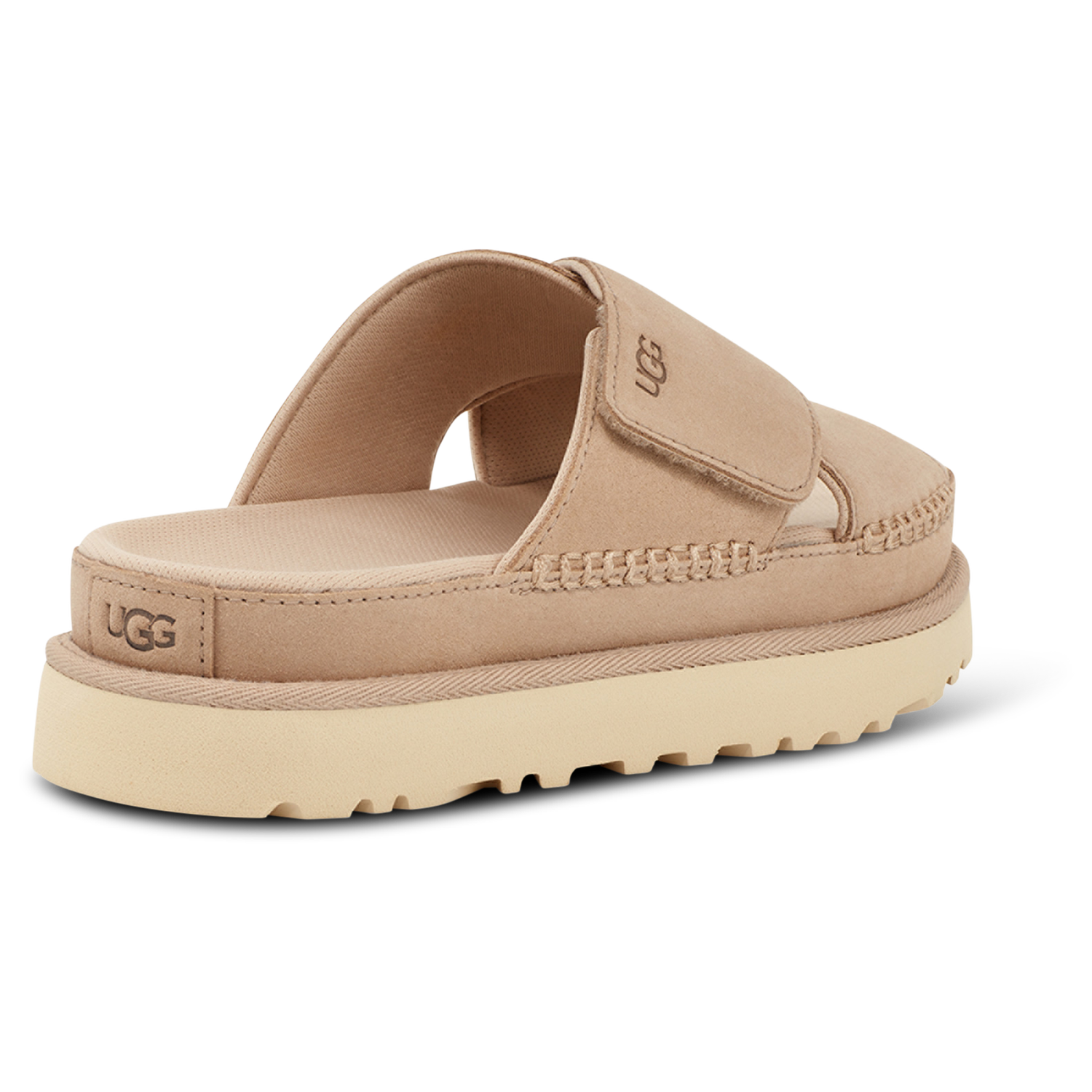 UGG Goldenstar  Cross Slide - Women's - Driftwood