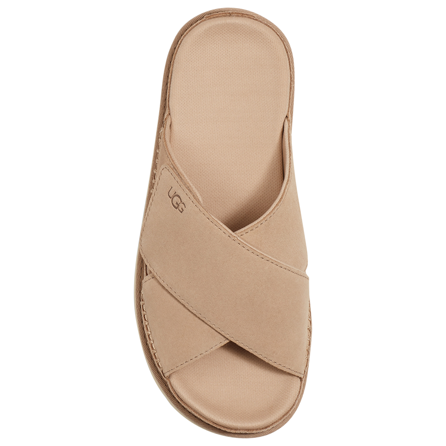 UGG Goldenstar  Cross Slide - Women's - Driftwood
