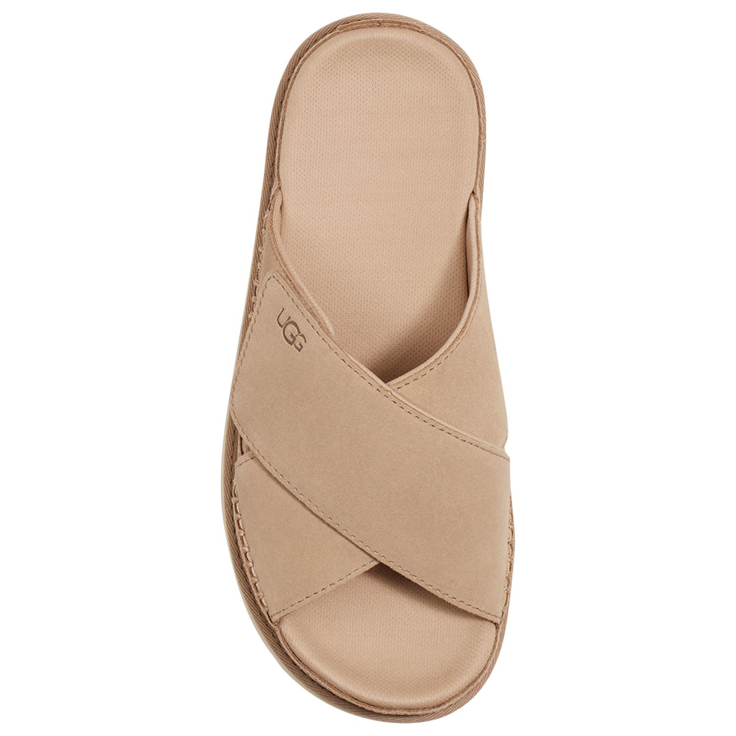 UGG Goldenstar  Cross Slide - Women's - Driftwood