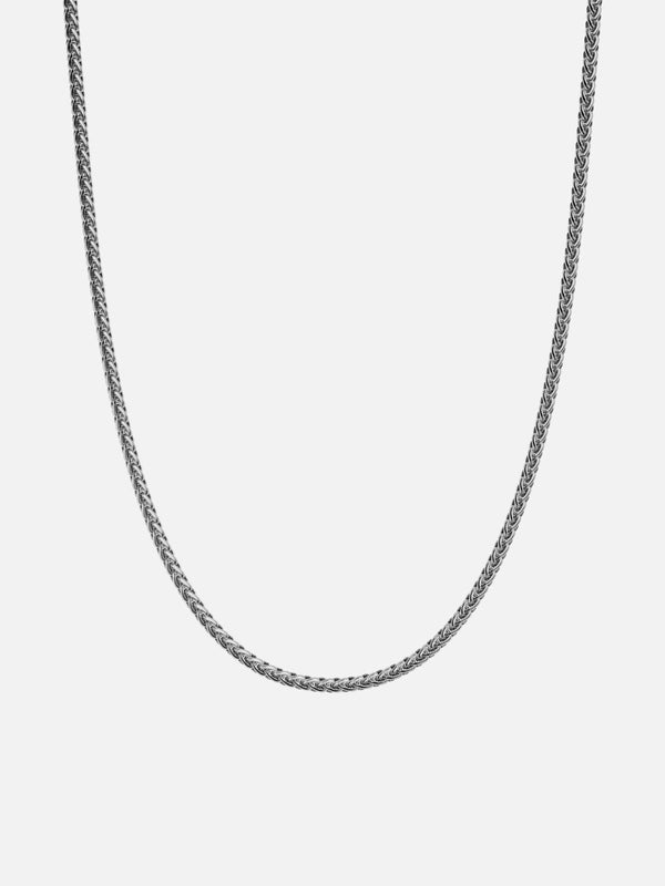 WHEAT CHAIN 3MM | Silver