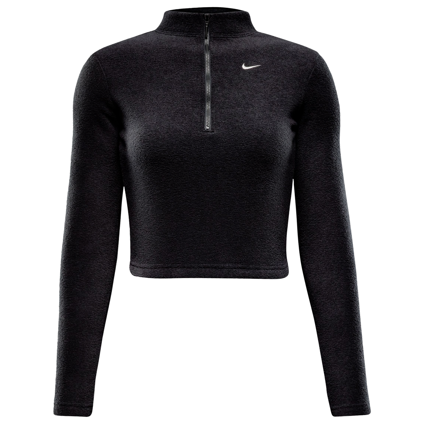 Nike NSW Phoenix Plush Long Sleeve T-Shirt - Women's - Black/Black