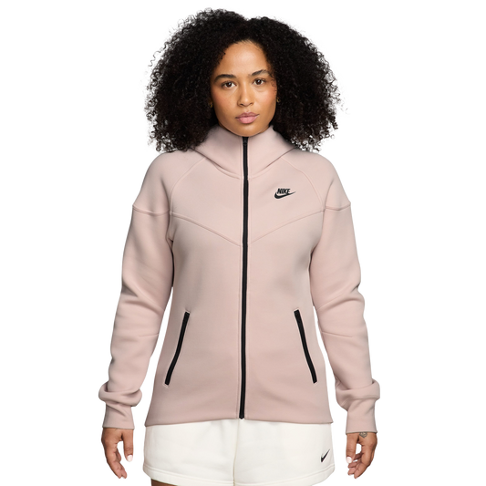 Nike NSW Tech Fleece WR Full-Zip Hoodie - Women's - Pink/Black
