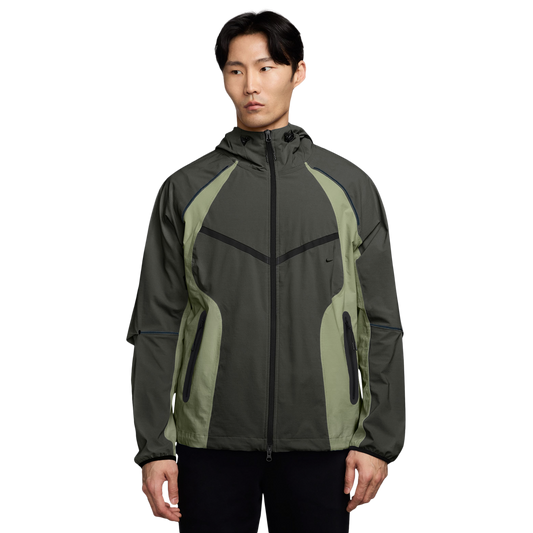Nike Tech Woven Pro Full-Zip Jacket - Men's - Olive/Black