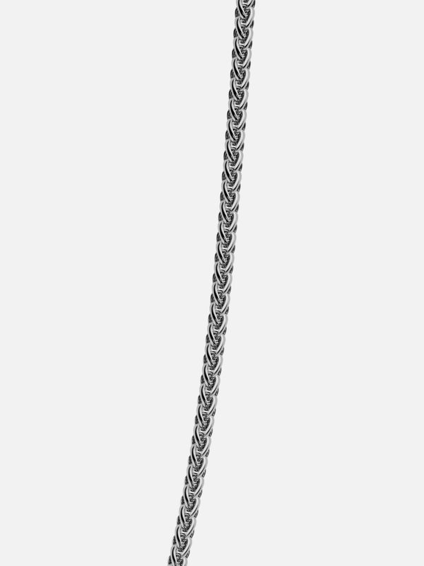 WHEAT CHAIN 3MM | Silver