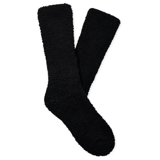 UGG Fincher Ultimate Cozy Crew Socks - Men's - Black/Black