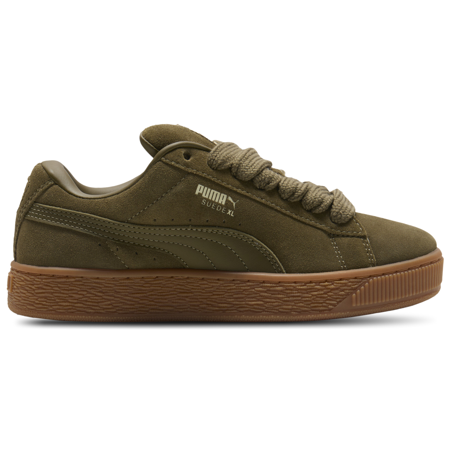 PUMA Suede XL - Women's - Wild Willow/Sugared Almond/Wild Willow