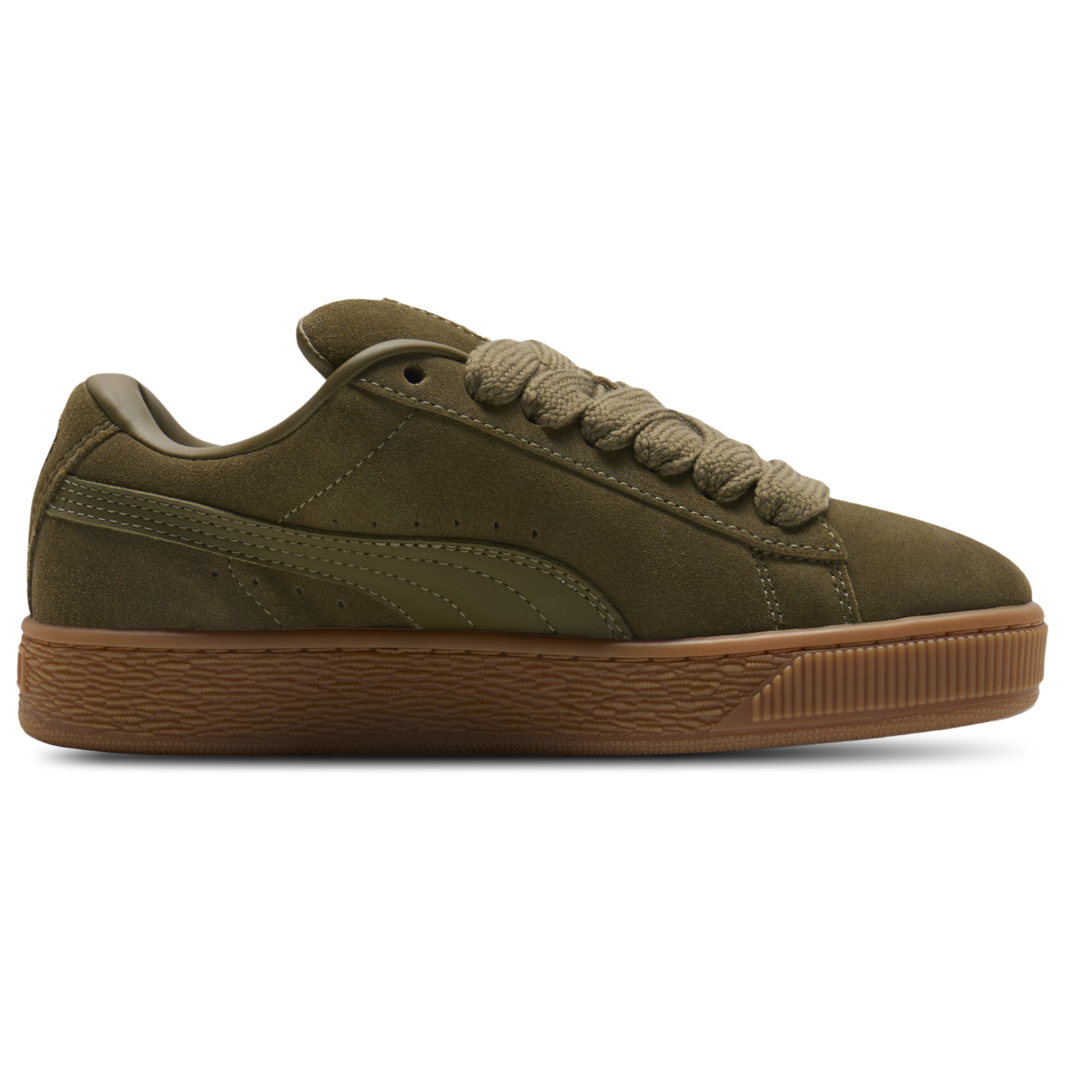 PUMA Suede XL - Women's - Wild Willow/Sugared Almond/Wild Willow