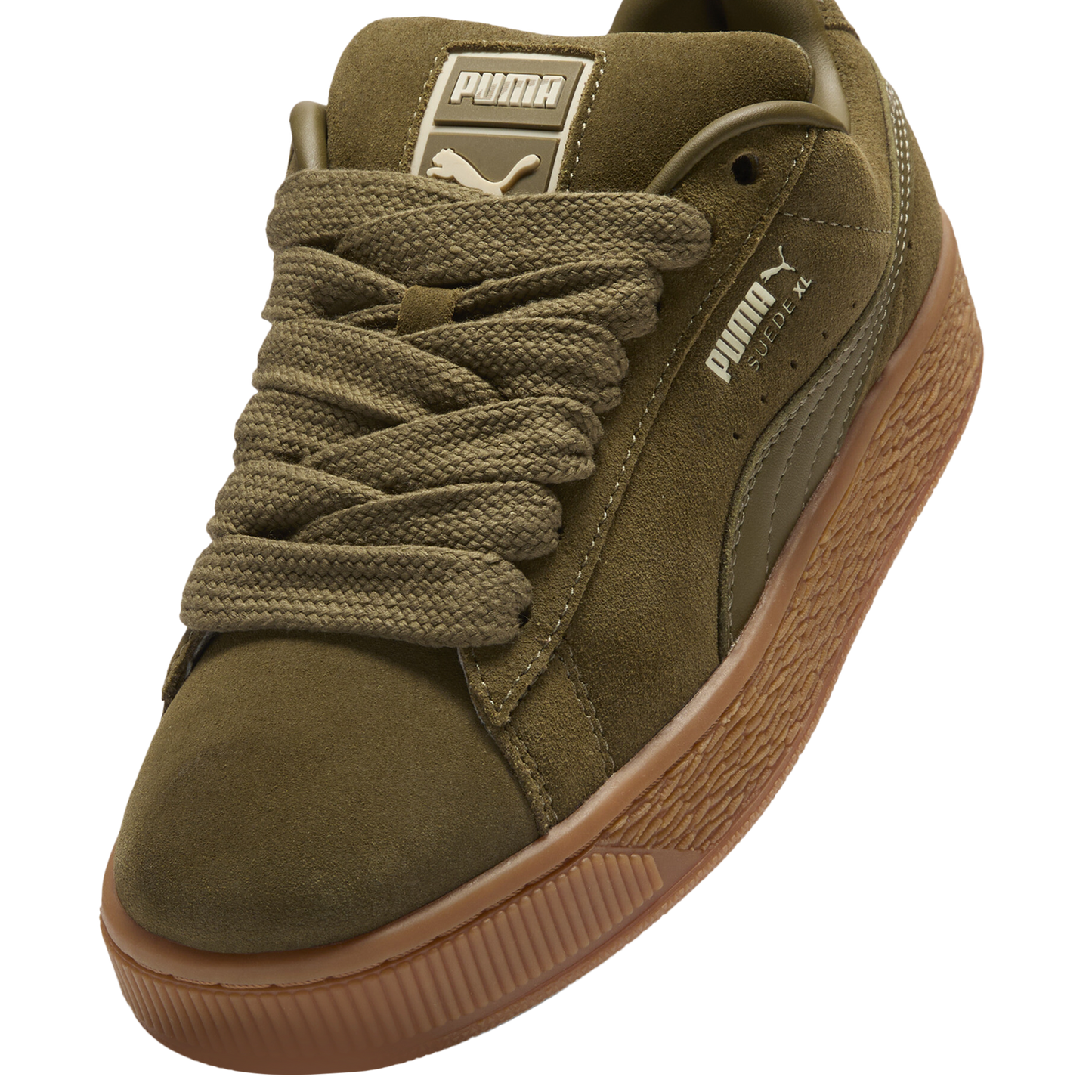 PUMA Suede XL - Women's - Wild Willow/Sugared Almond/Wild Willow