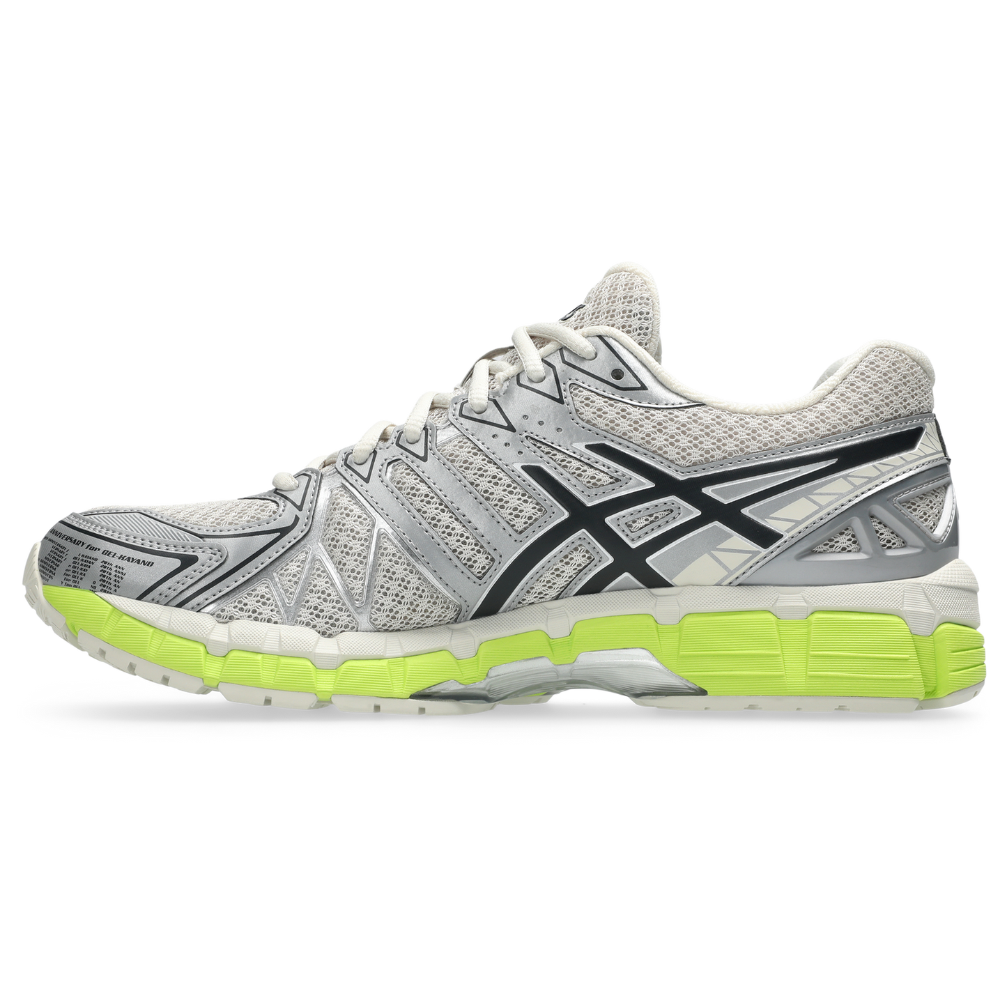 ASICS® GEL-Kayano 20 - Men's - Black/Lime/Smoke Gray