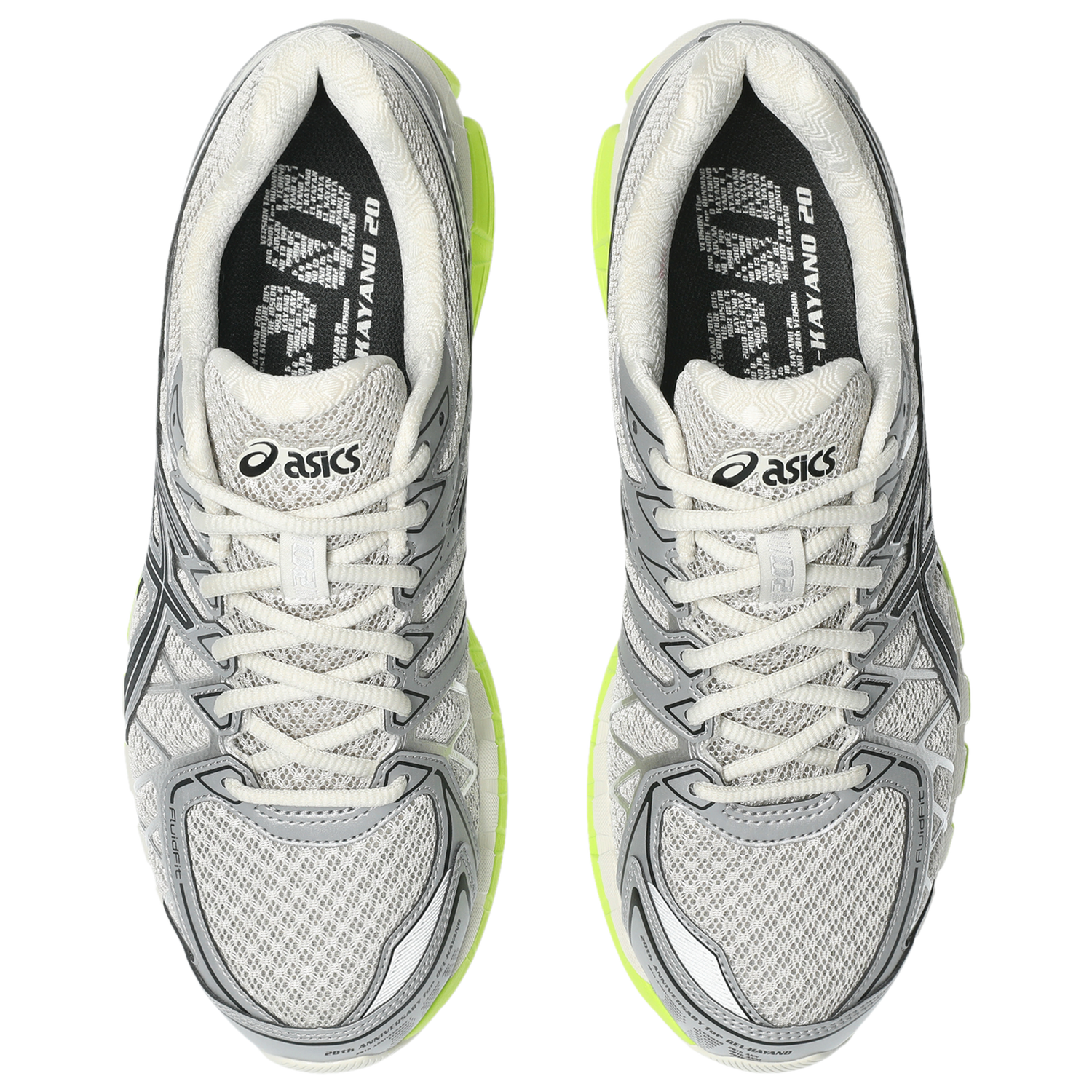 ASICS® GEL-Kayano 20 - Men's - Black/Lime/Smoke Gray