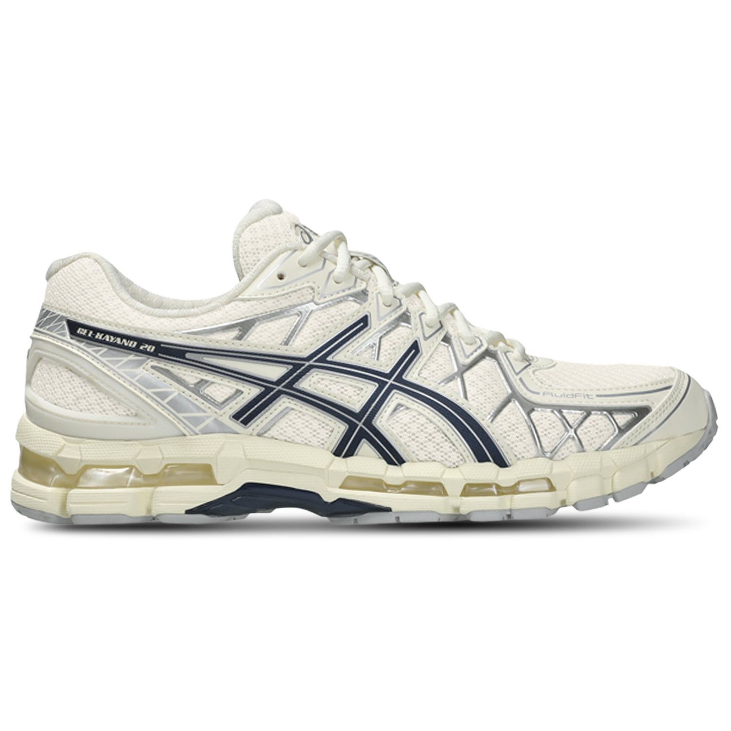 ASICS® GEL-Kayano 20 - Women's - Cream/Independence Blue