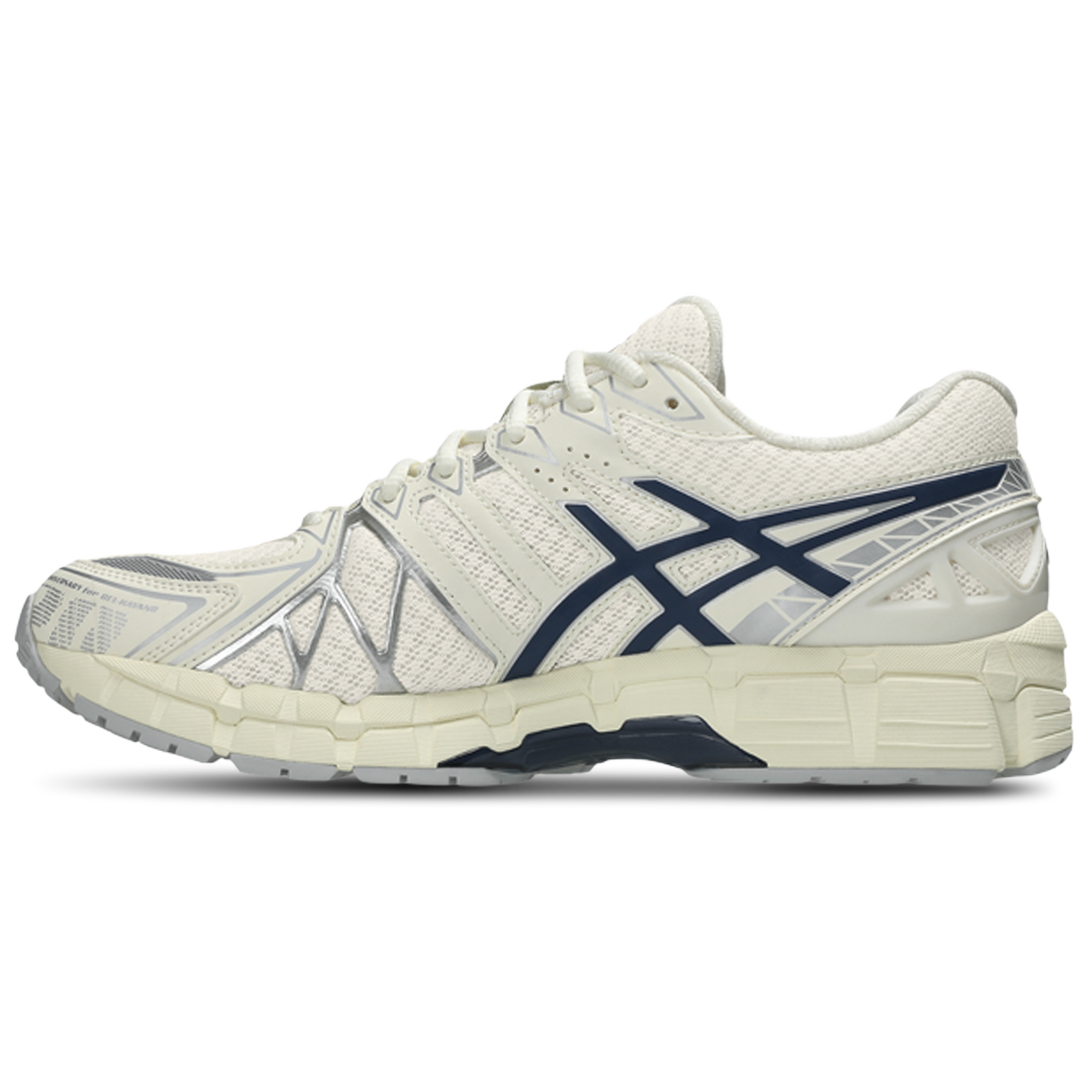 ASICS® GEL-Kayano 20 - Women's - Cream/Independence Blue