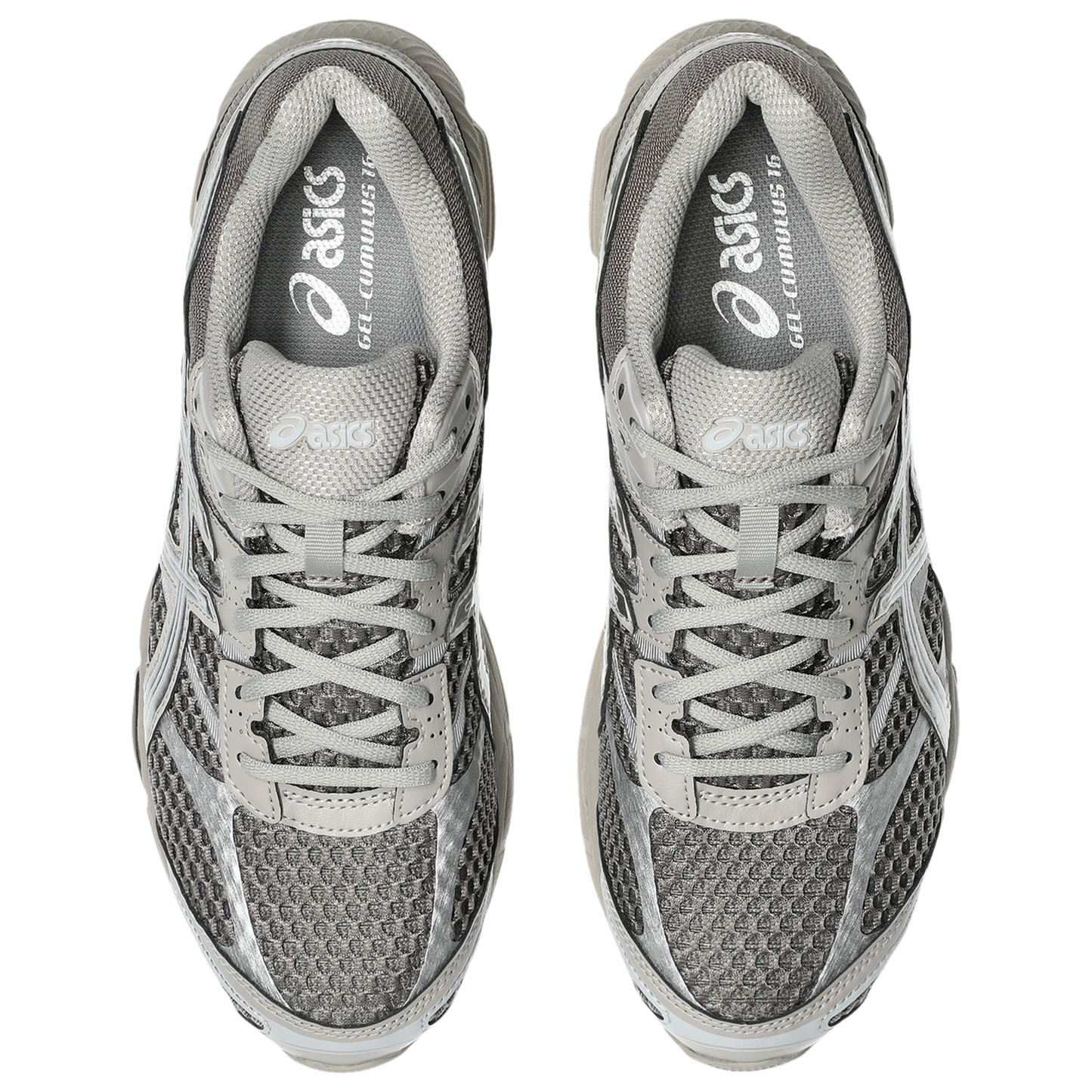 ASICS® GEL-Cumulus 16 - Men's - Pure Silver/Cocoa Powder