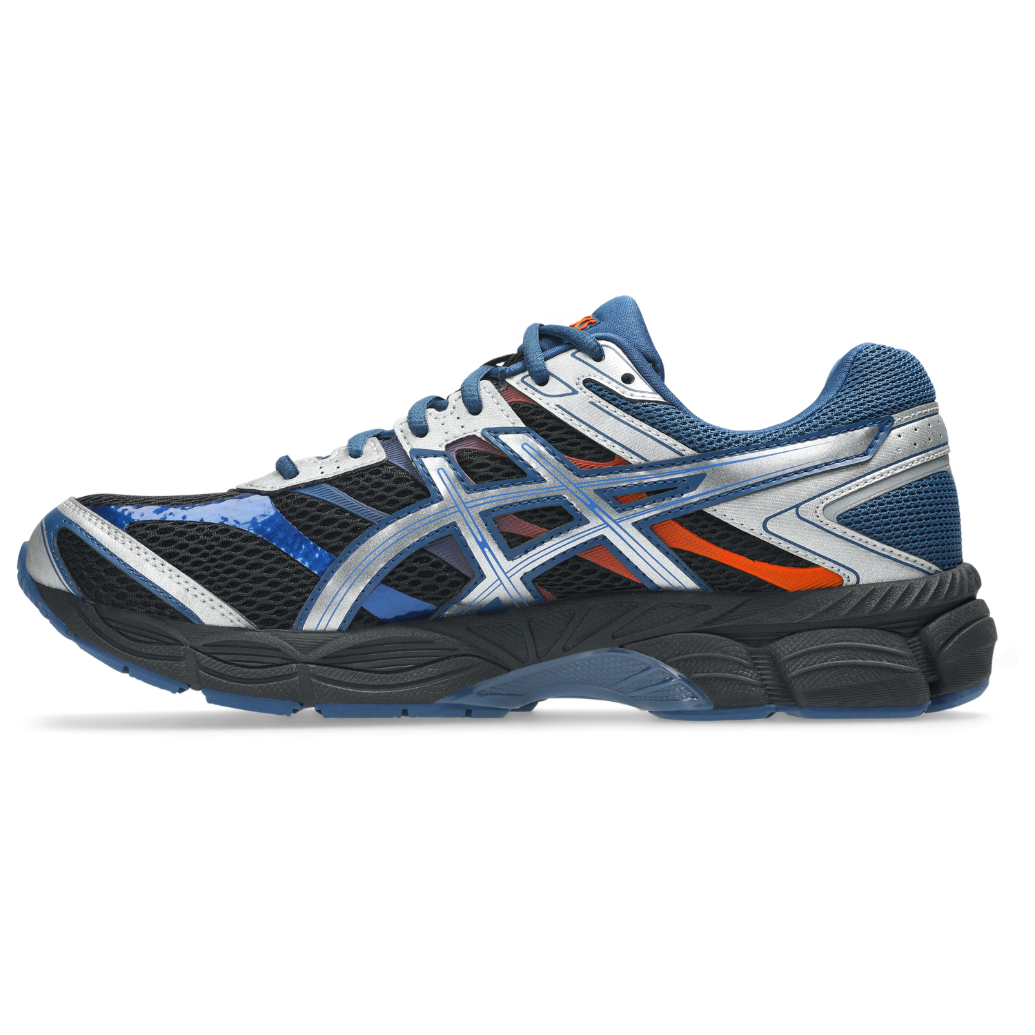 ASICS® GEL-Cumulus 16 - Men's - Illusion Blue/Black/Orange
