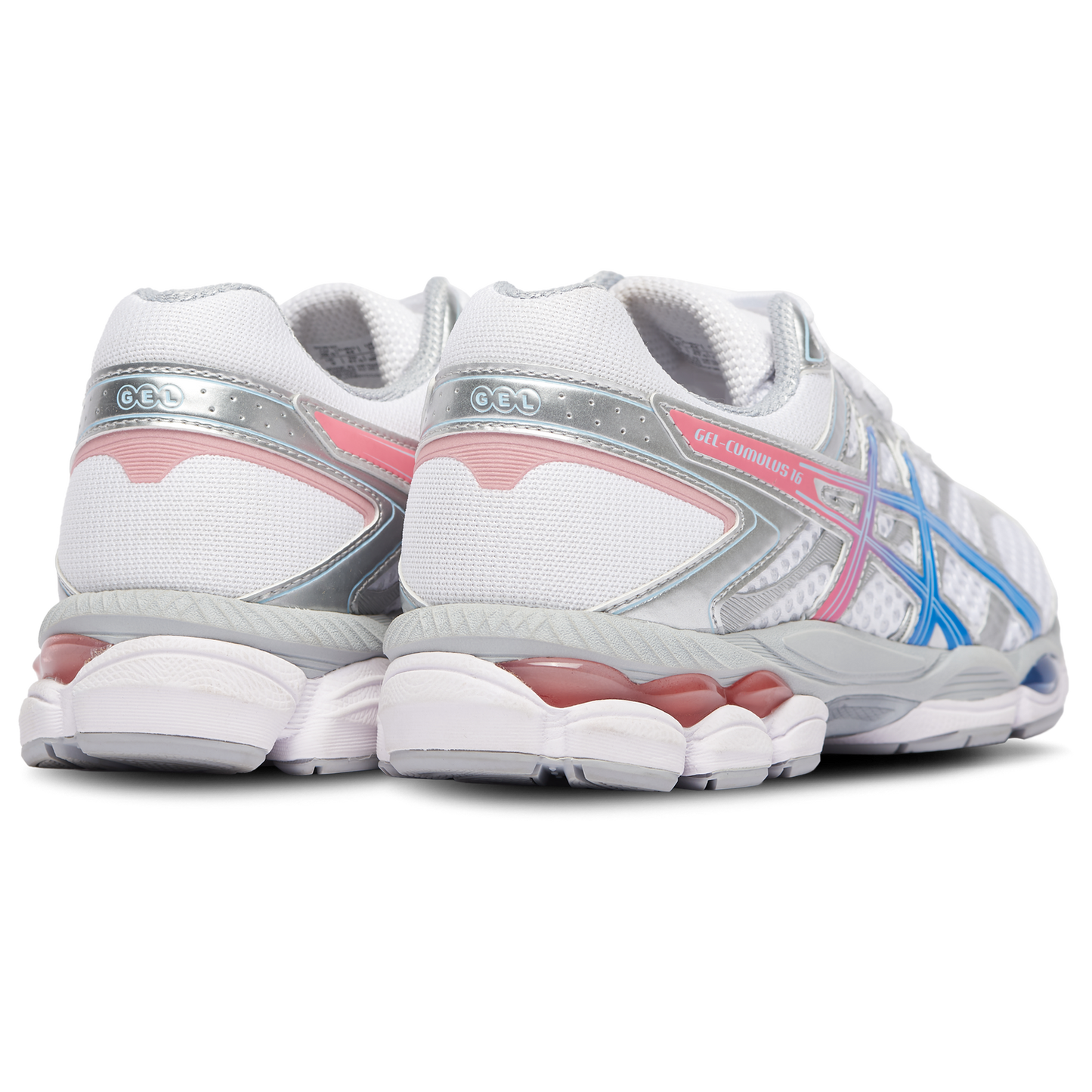 ASICS® GEL-Cumulus 16 - Men's - Pure Silver/White/Blue