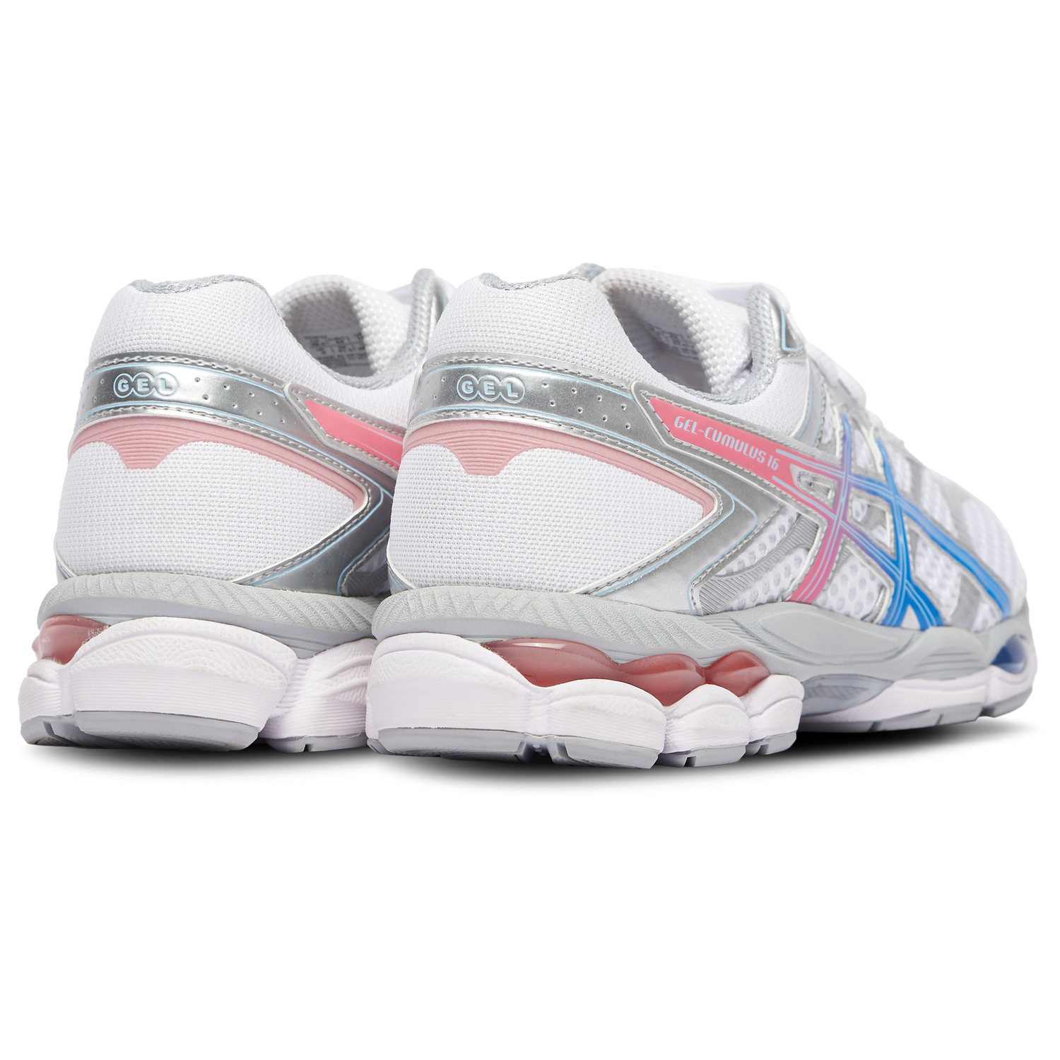 ASICS® GEL-Cumulus 16 - Men's - Pure Silver/White/Blue