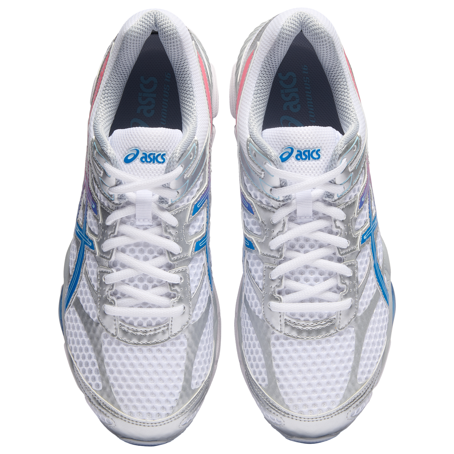 ASICS® GEL-Cumulus 16 - Men's - Pure Silver/White/Blue
