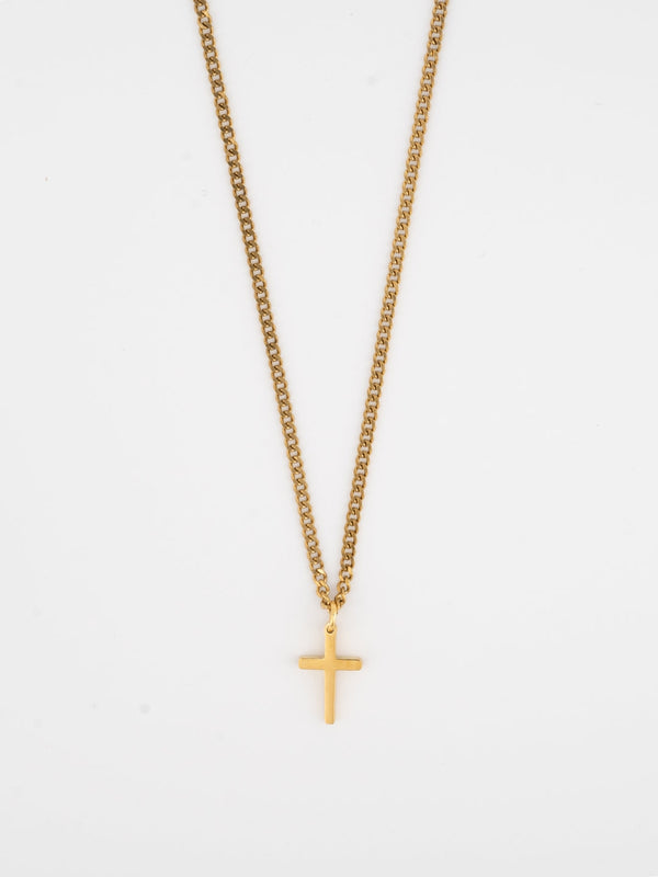 CROSS CHAIN | 18K Gold