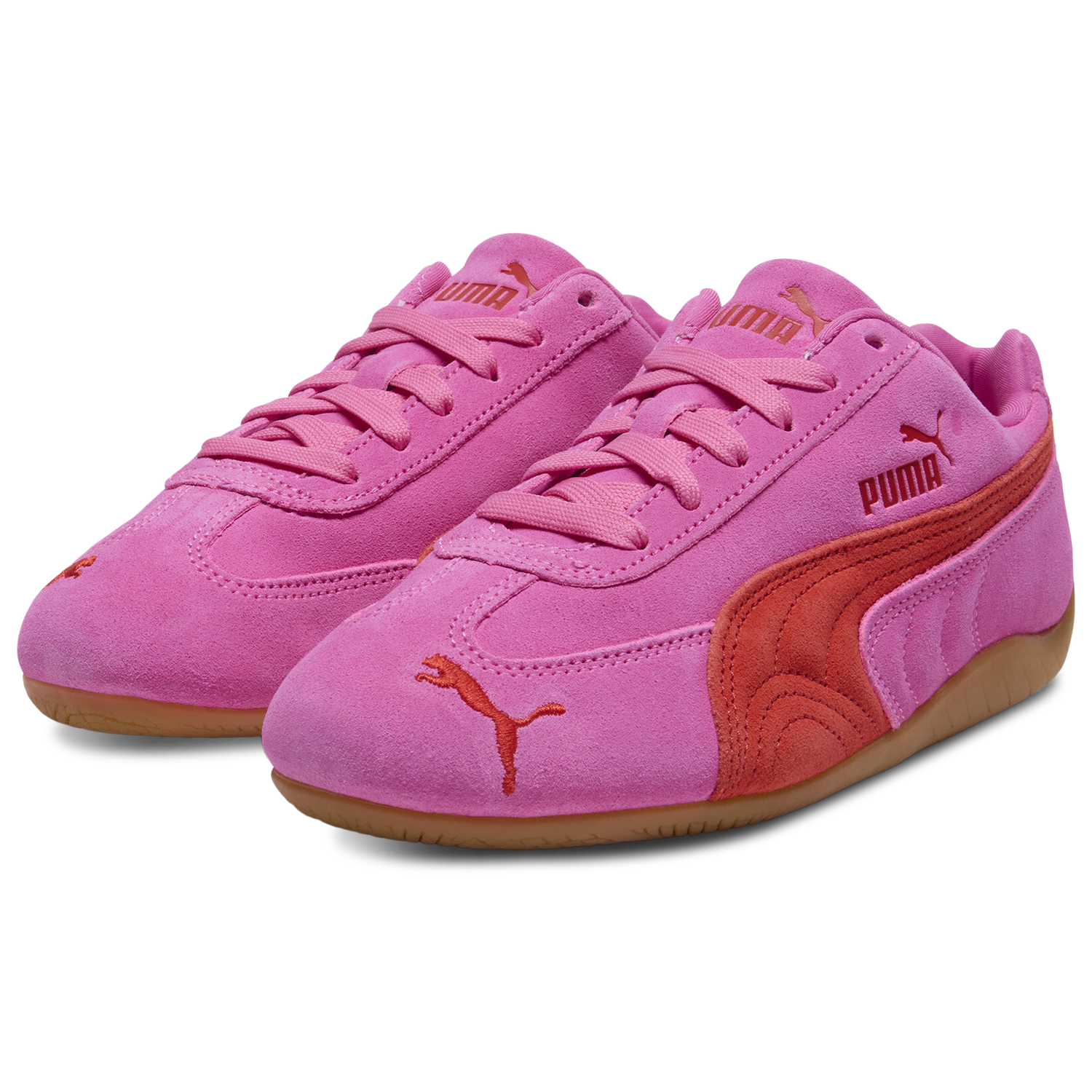 PUMA Speedcat OG  - Women's - Pink Pixel/Glowing Red