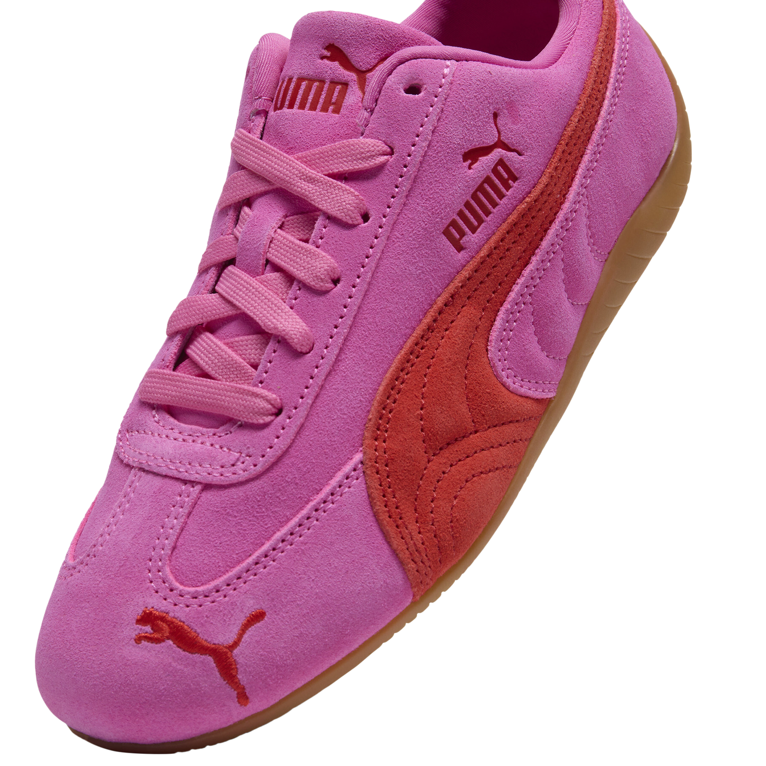 PUMA Speedcat OG  - Women's - Pink Pixel/Glowing Red