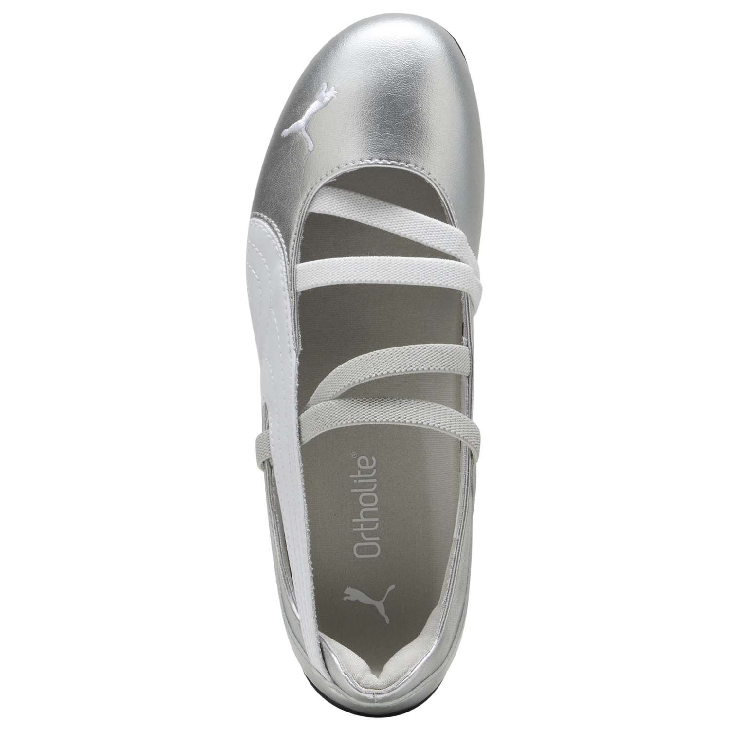PUMA Speedcat Ballet Metallic - Women's - Silver Metallic/White