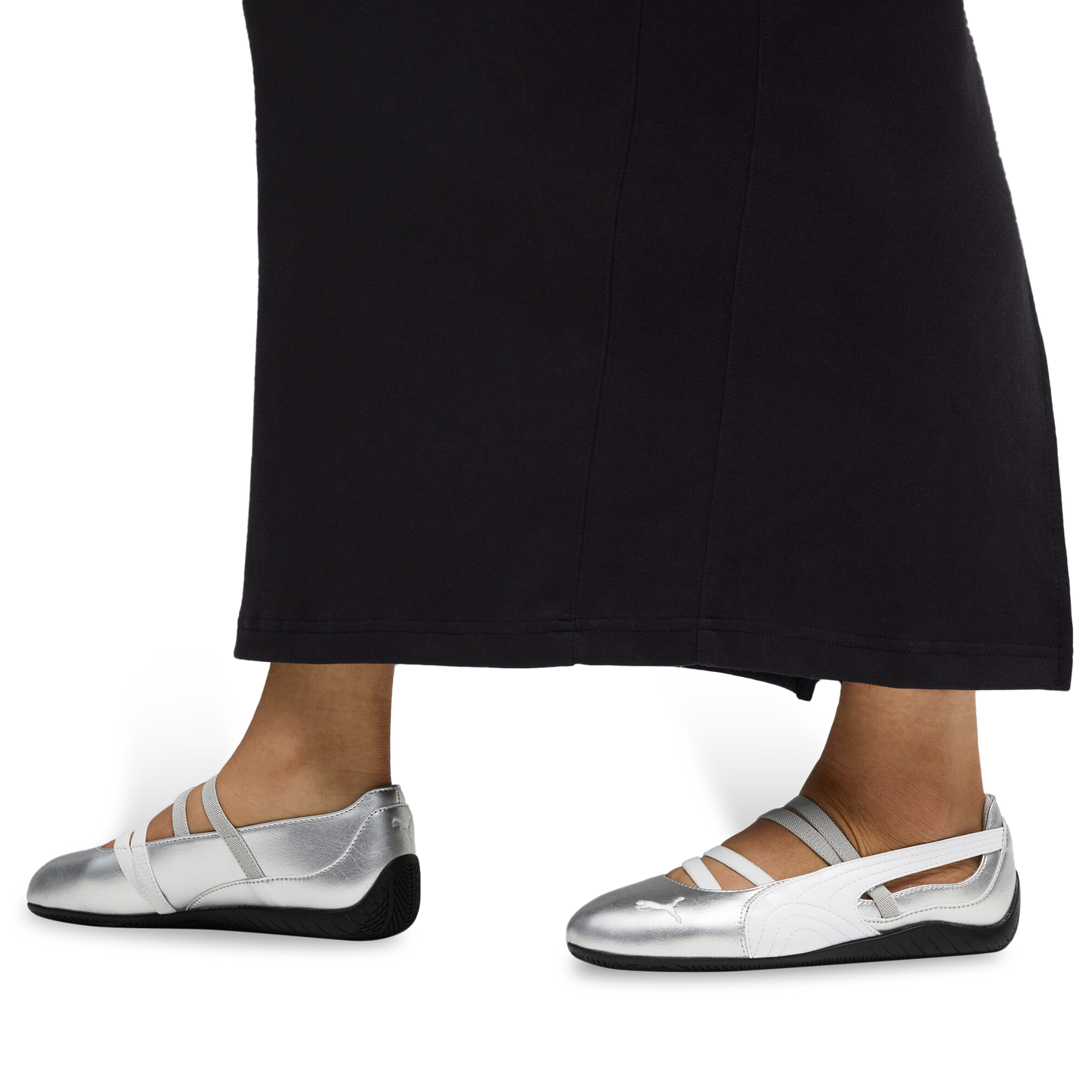 PUMA Speedcat Ballet Metallic - Women's - Silver Metallic/White