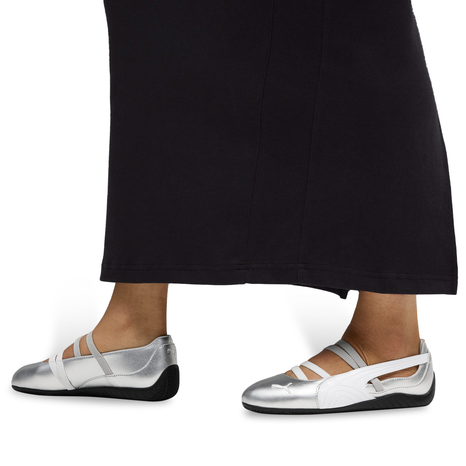 PUMA Speedcat Ballet Metallic - Women's - Silver Metallic/White