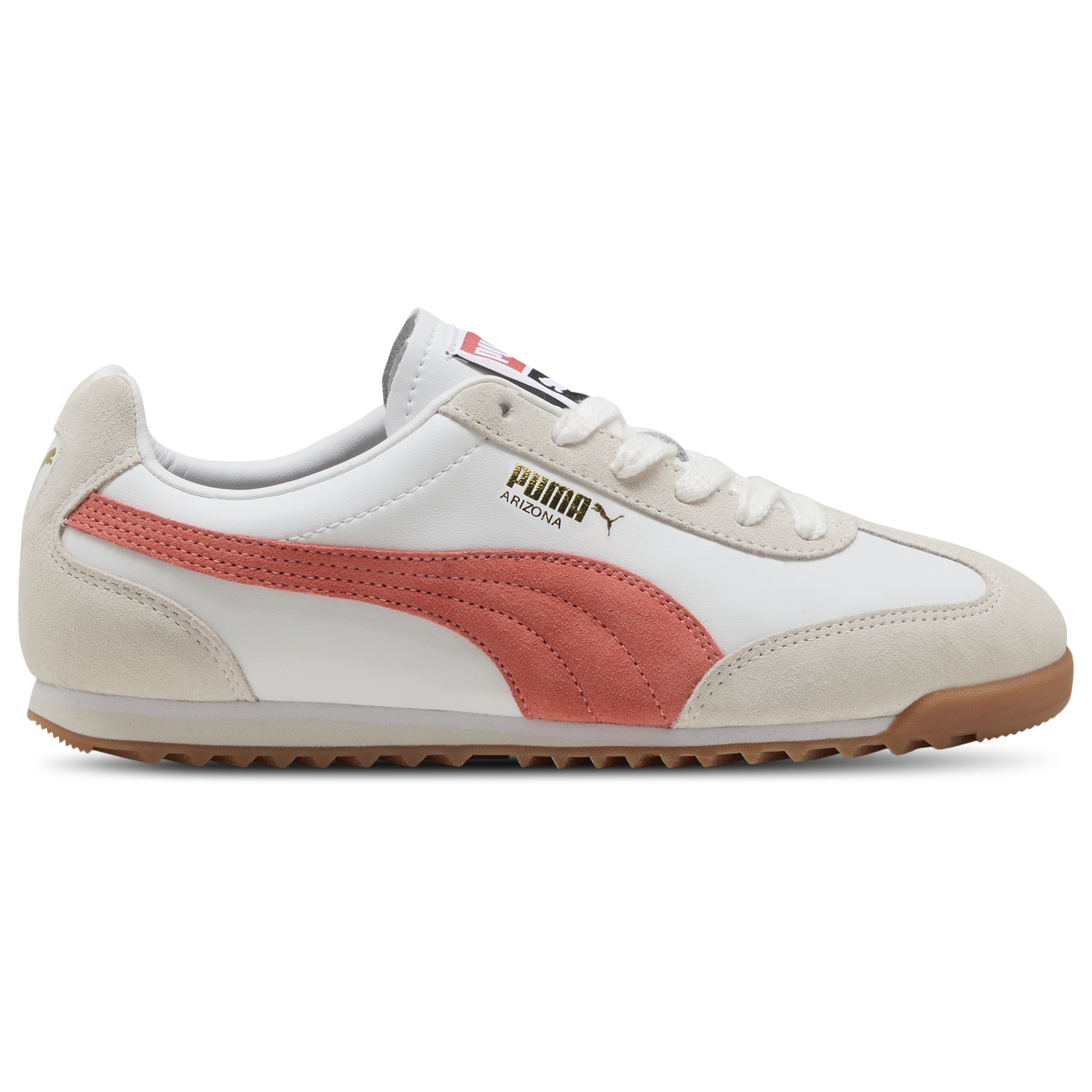 PUMA Arizona Retro - Women's - Gum/Red Glamour/Puma White