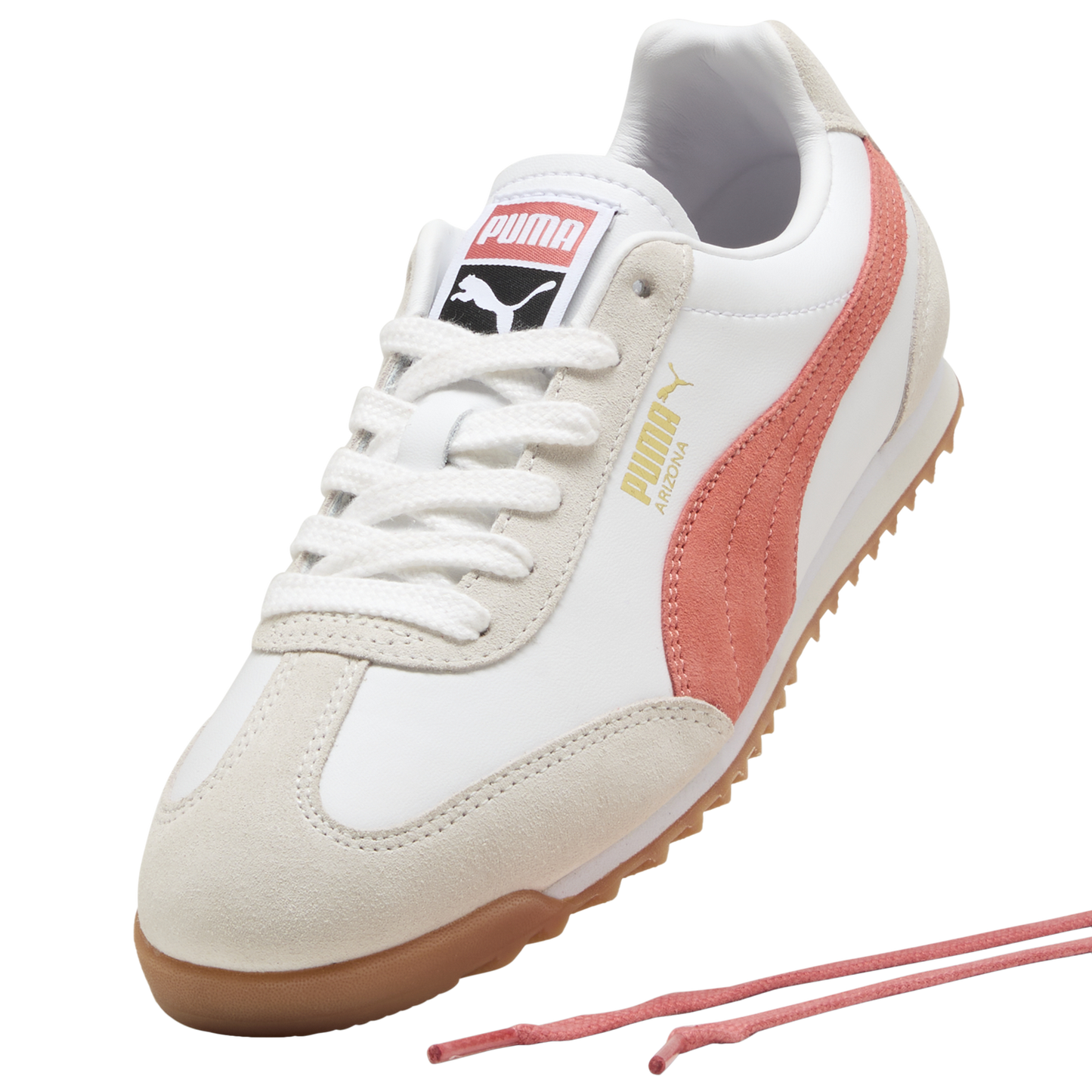 PUMA Arizona Retro - Women's - Gum/Red Glamour/Puma White