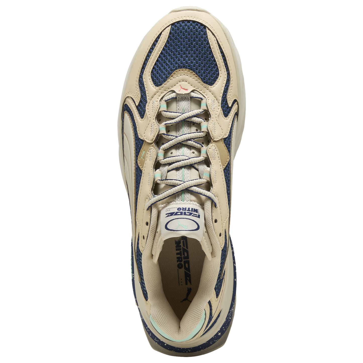 PUMA Fade Nitro Ls - Men's - Alpine Snow/Canvas/Blue Jewel