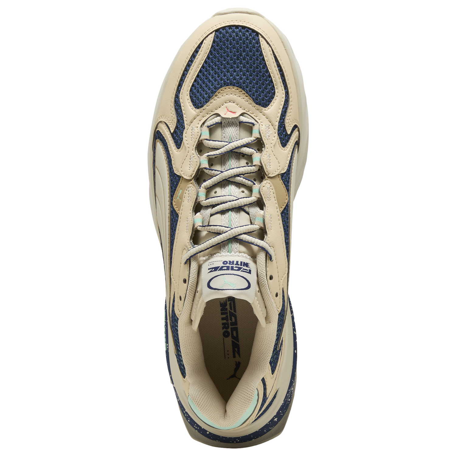 PUMA Fade Nitro Ls - Men's - Alpine Snow/Canvas/Blue Jewel